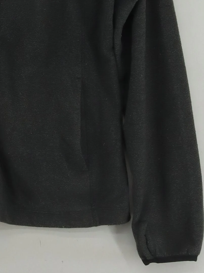 The North Face Men's Hoodie L Grey 100% Polyester Pullover - Image 4