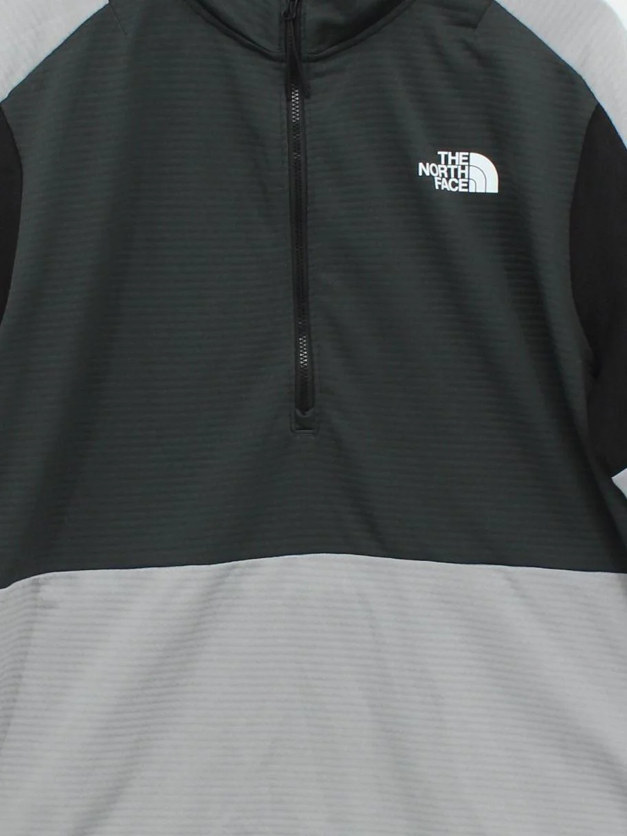 The North Face Men's Hoodie L Grey 100% Polyester Pullover - Image 3