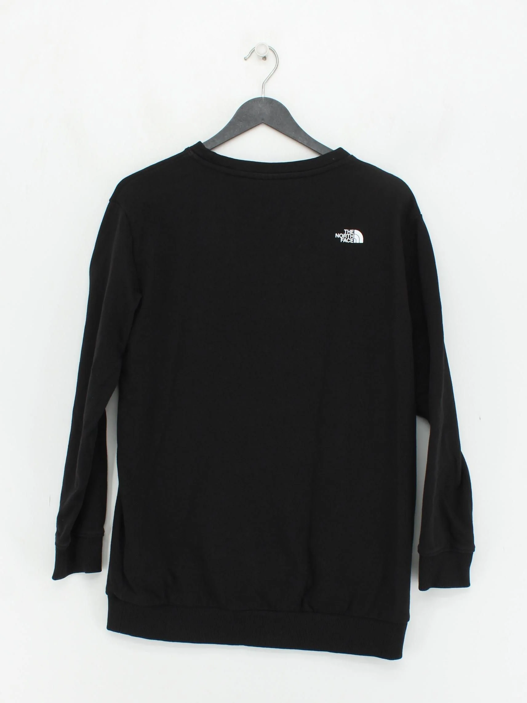 The North Face Men's Hoodie M Black 100% Cotton Pullover - Image 2