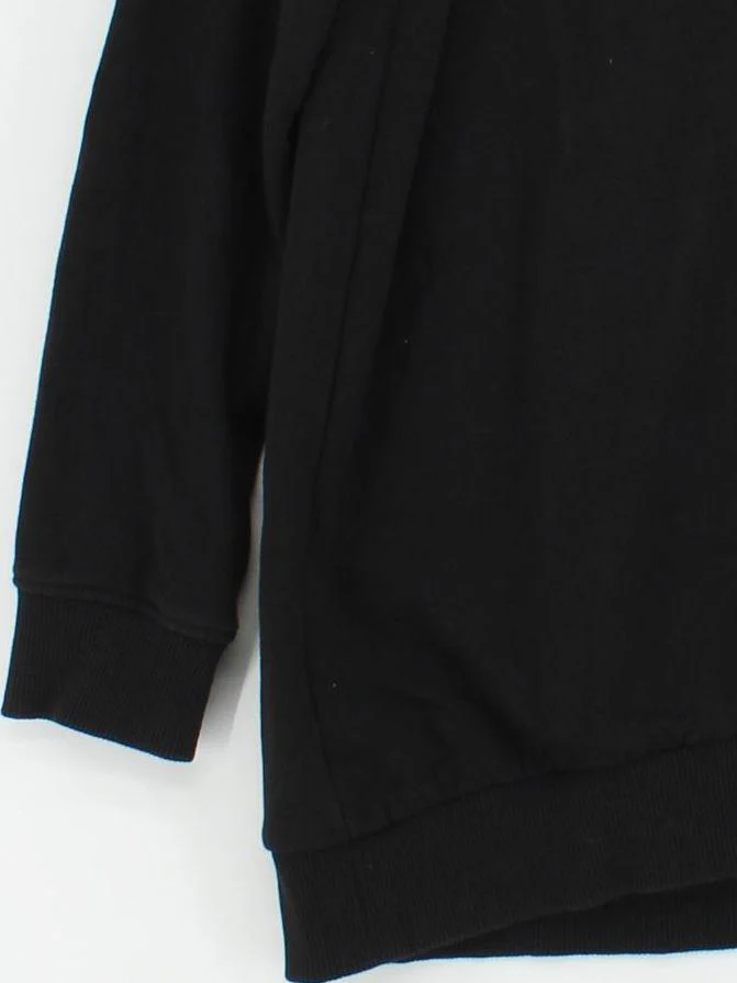 The North Face Men's Hoodie M Black 100% Cotton Pullover - Image 4