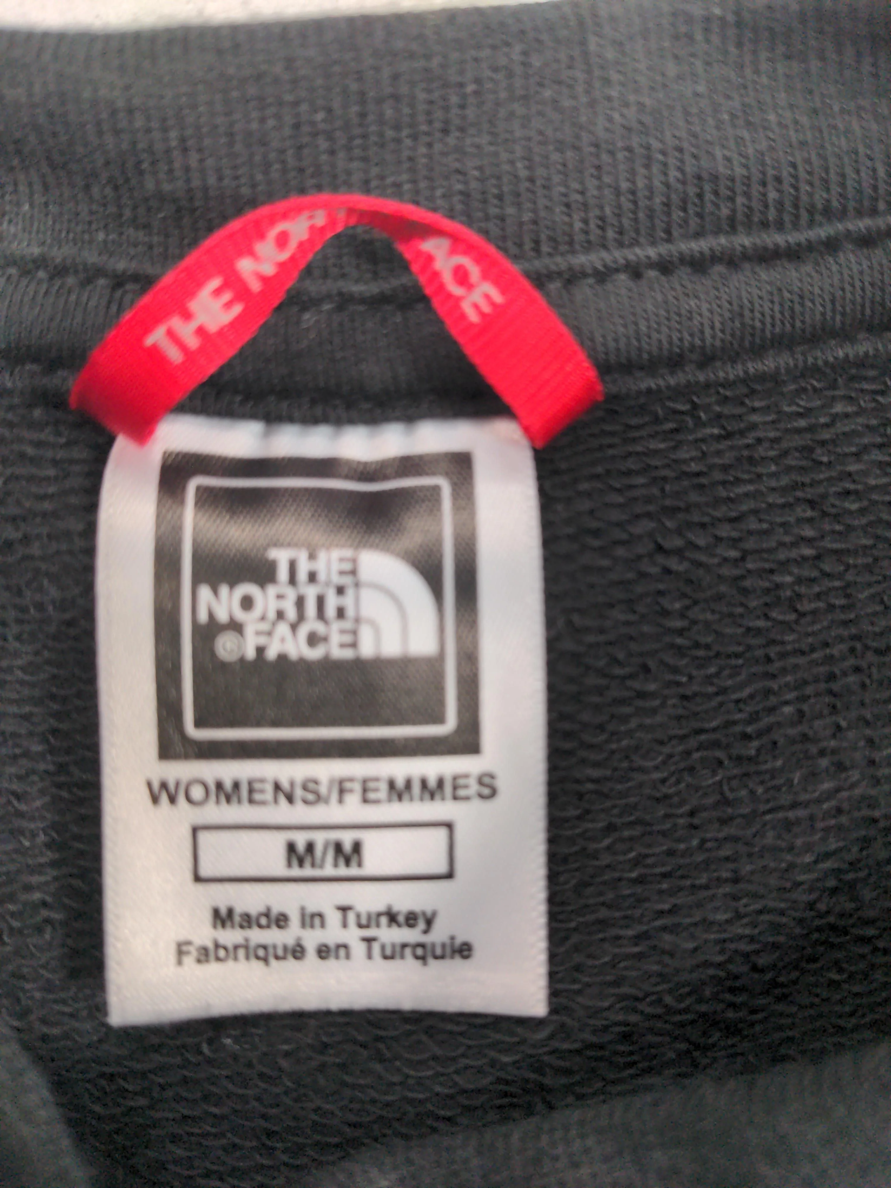 The North Face Men's Hoodie M Black 100% Cotton Pullover - Image 5