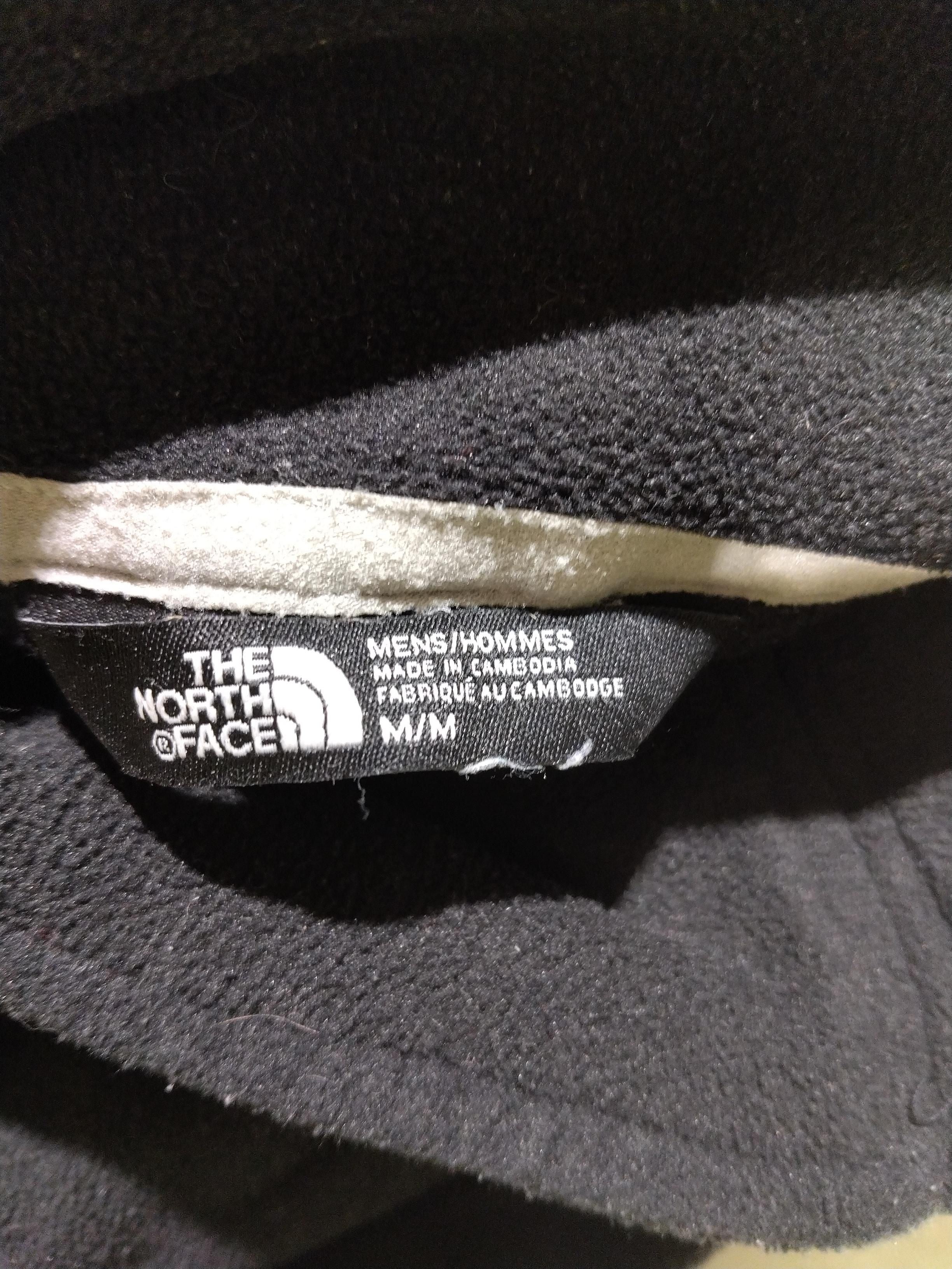The North Face Men's Hoodie M Black 100% Polyester Pullover - Image 6