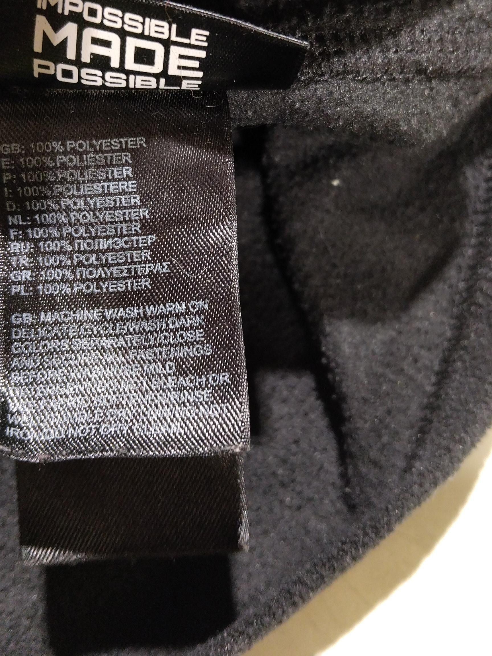 The North Face Men's Hoodie M Black 100% Polyester Pullover - Image 7