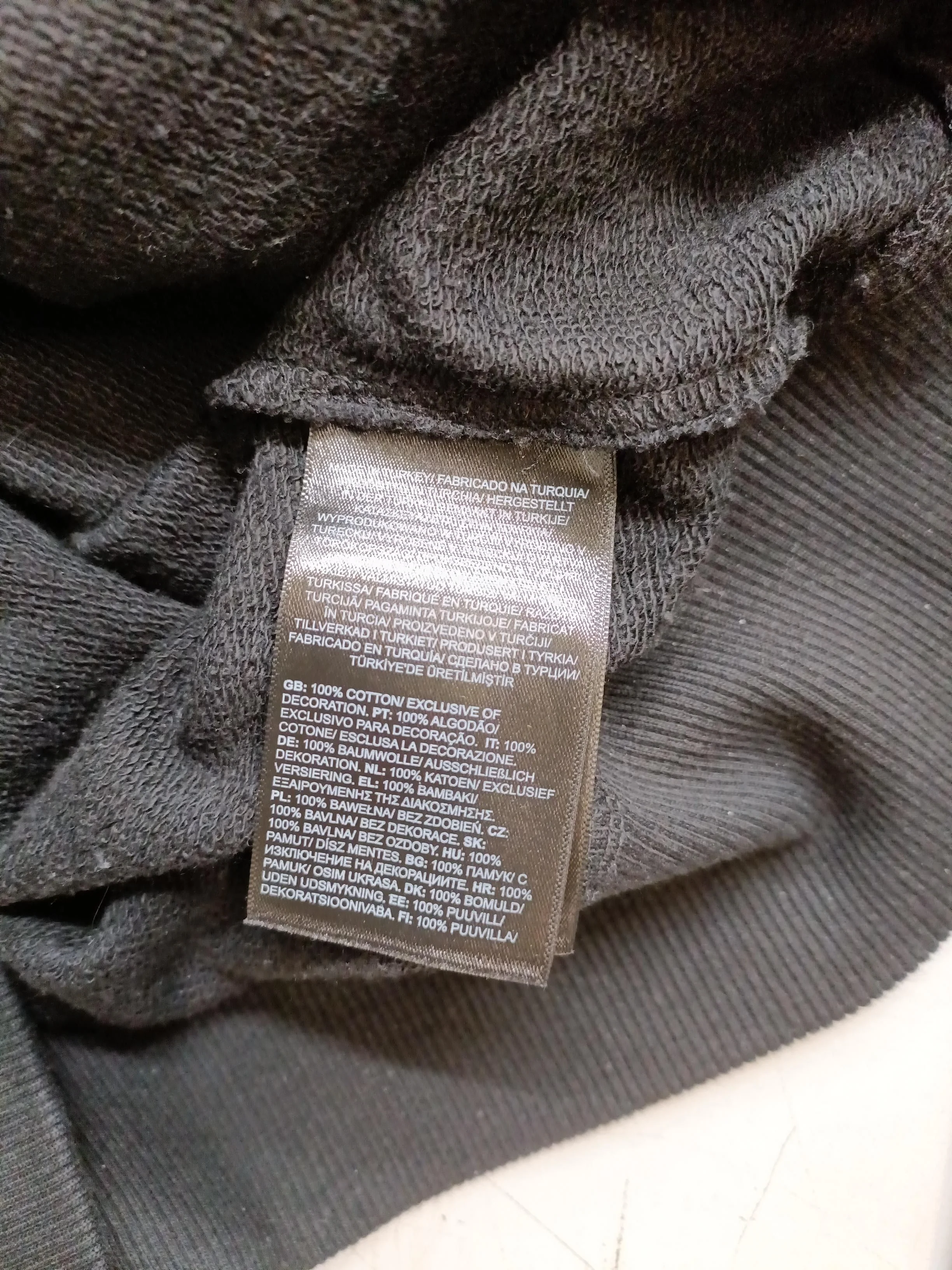 The North Face Men's Hoodie M Black Graphic 100% Cotton Pullover - Image 7