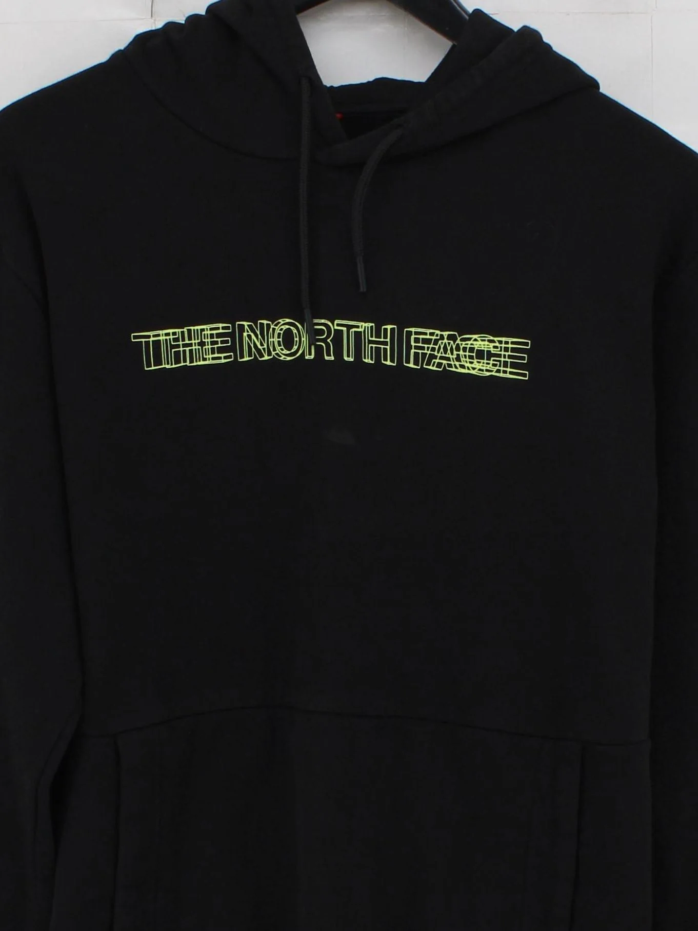 The North Face Men's Hoodie M Black Graphic Cotton with Elastane Pullover - Image 3