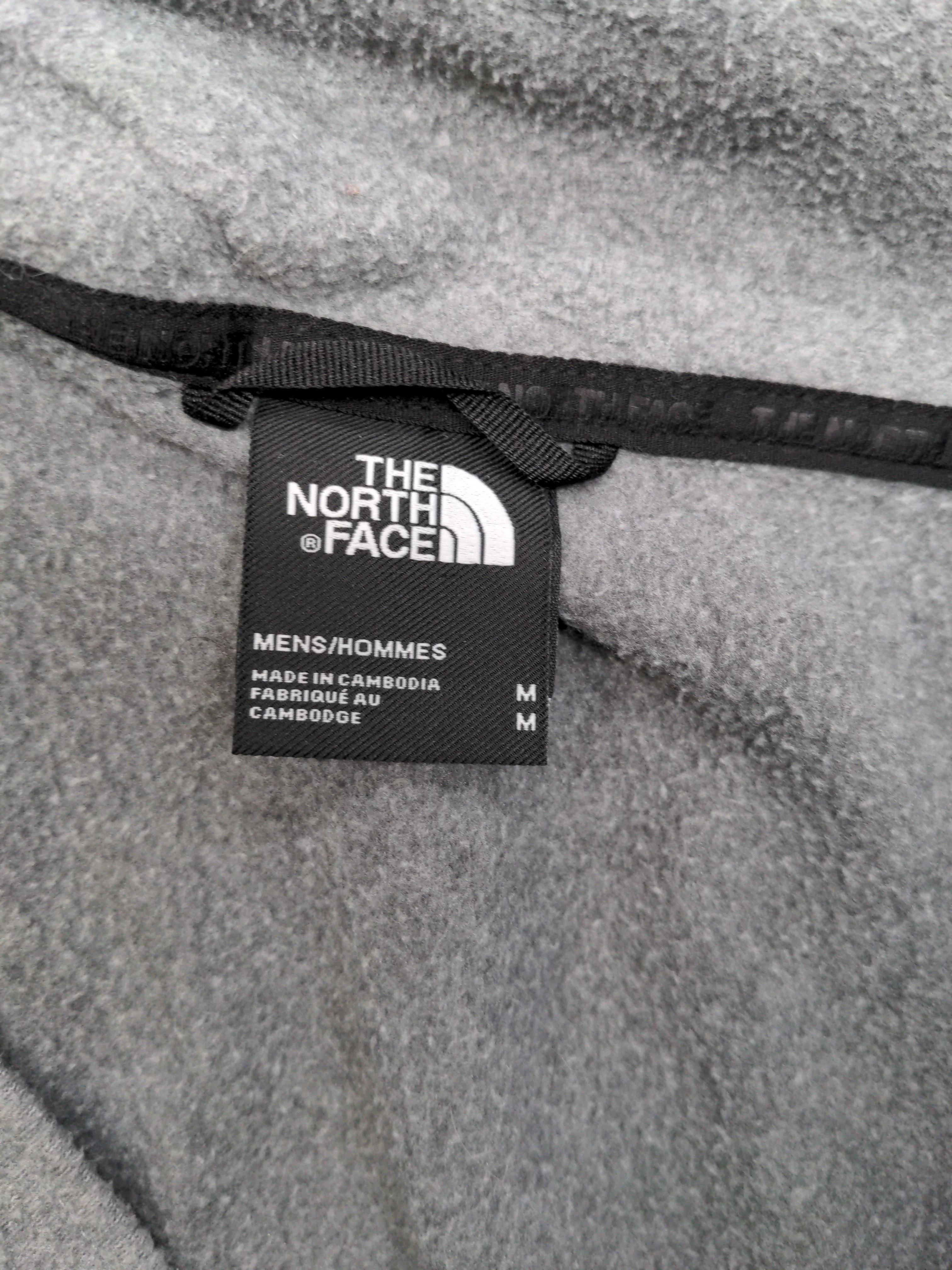 The North Face Men's Hoodie M Grey 100% Polyester Pullover - Image 5