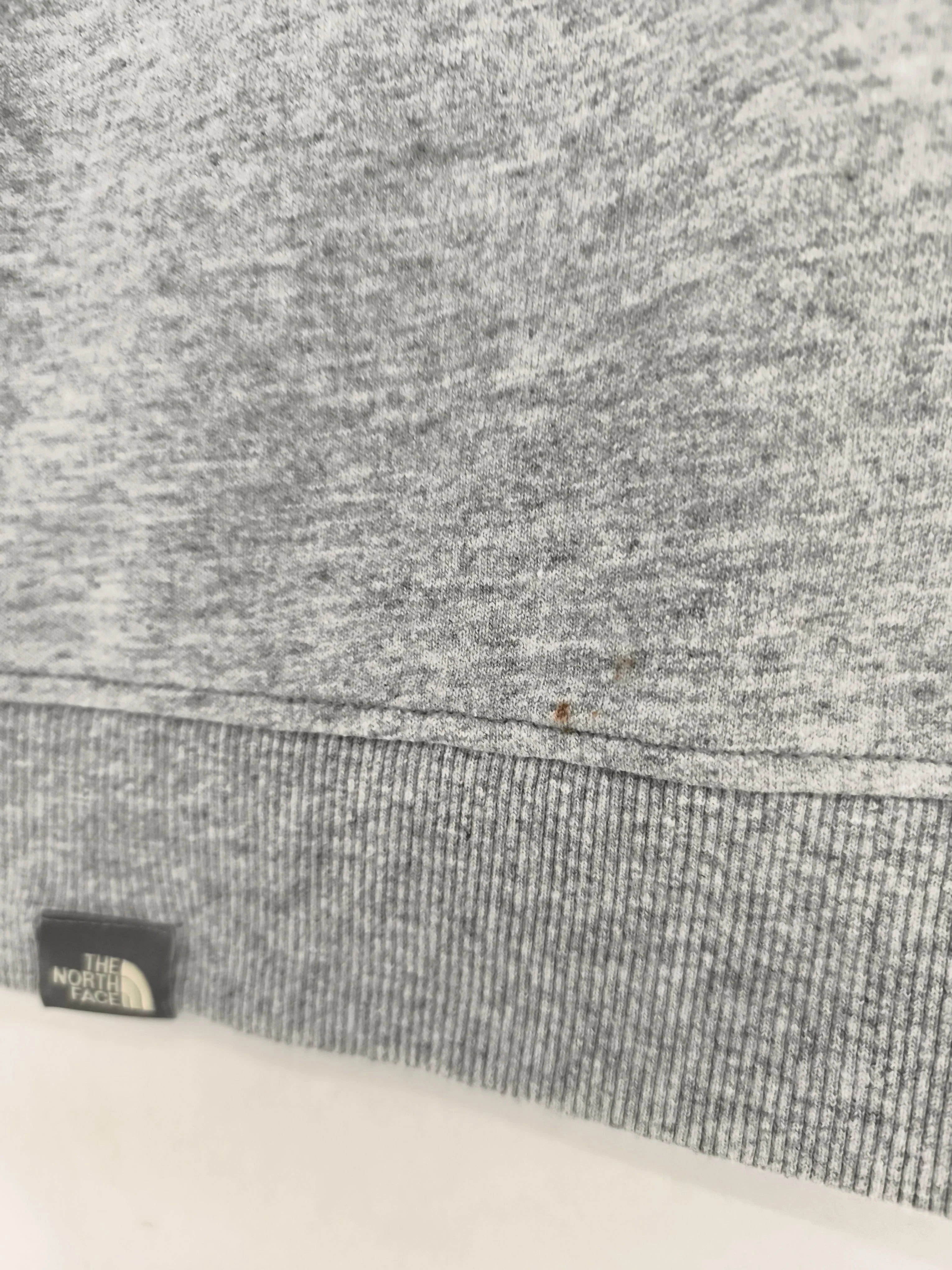 The North Face Men's Hoodie XL Grey Graphic Cotton with Polyester Pullover - Image 5