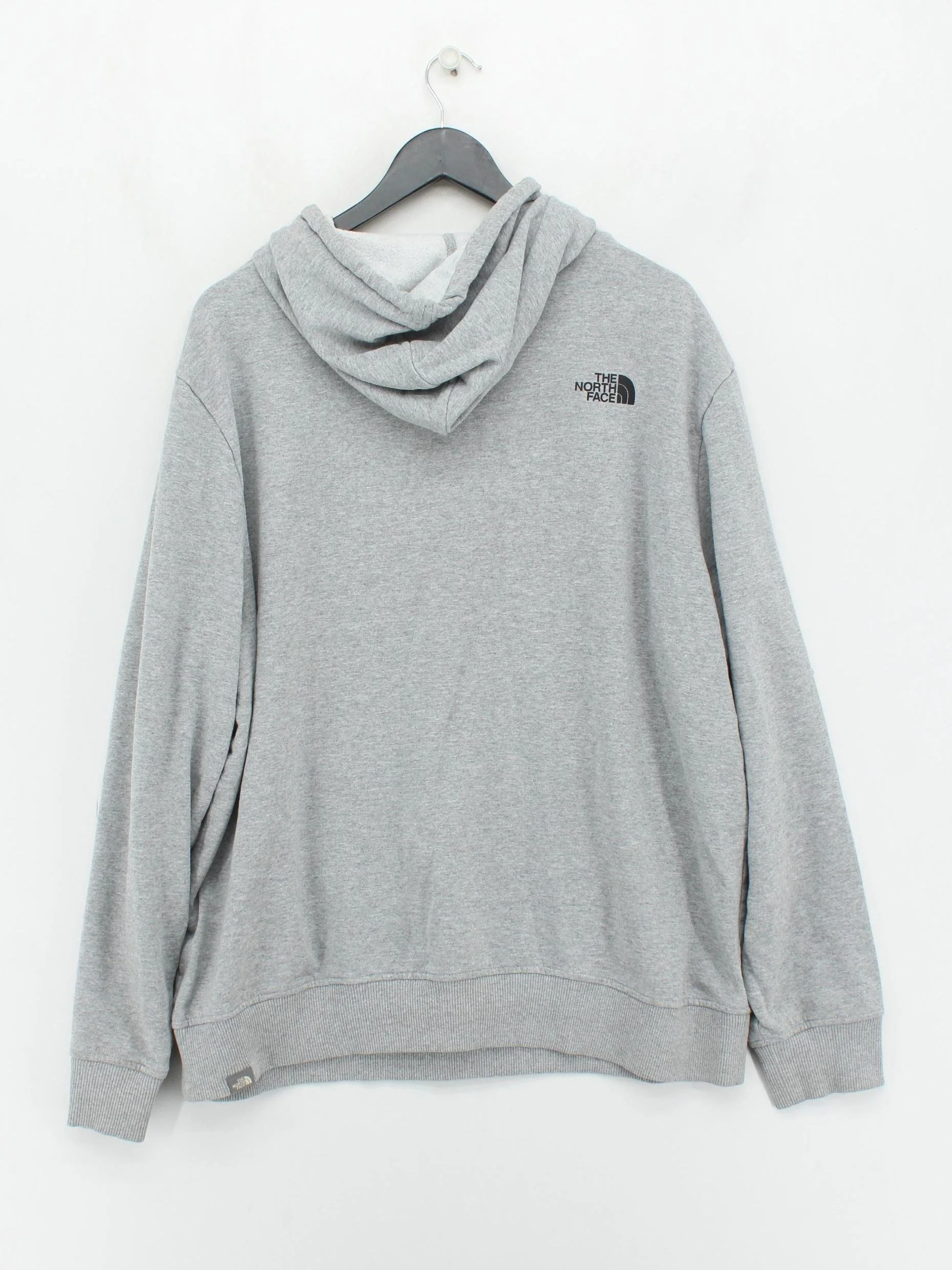 The North Face Men's Hoodie XXL Grey Graphic 100% Cotton Pullover - Image 2