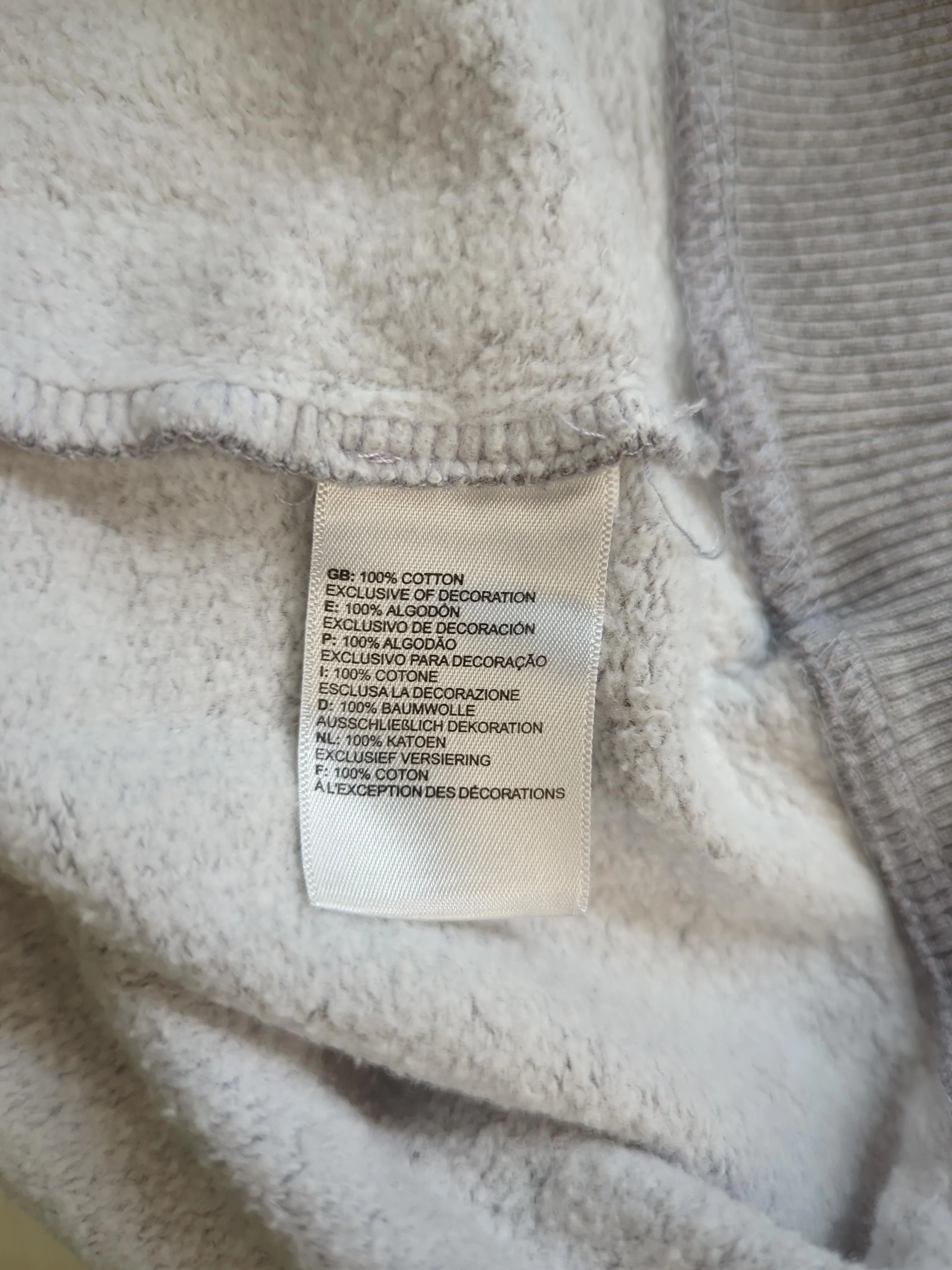 The North Face Men's Hoodie XXL Grey Graphic 100% Cotton Pullover - Image 6