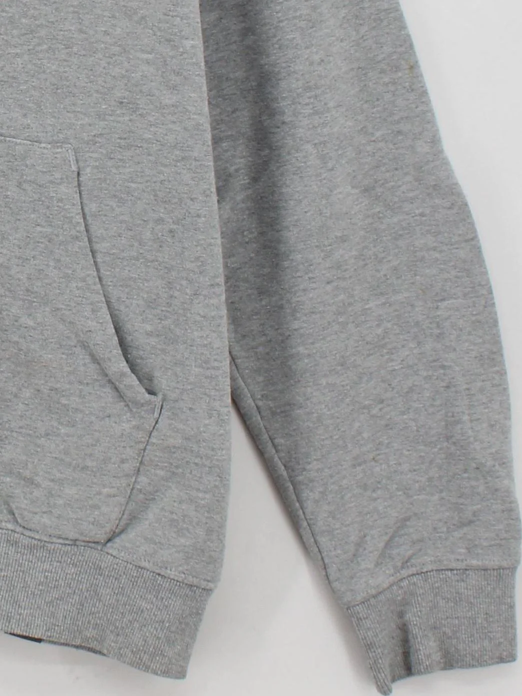 The North Face Men's Hoodie XXL Grey Graphic Cotton with Polyester Pullover - Image 4
