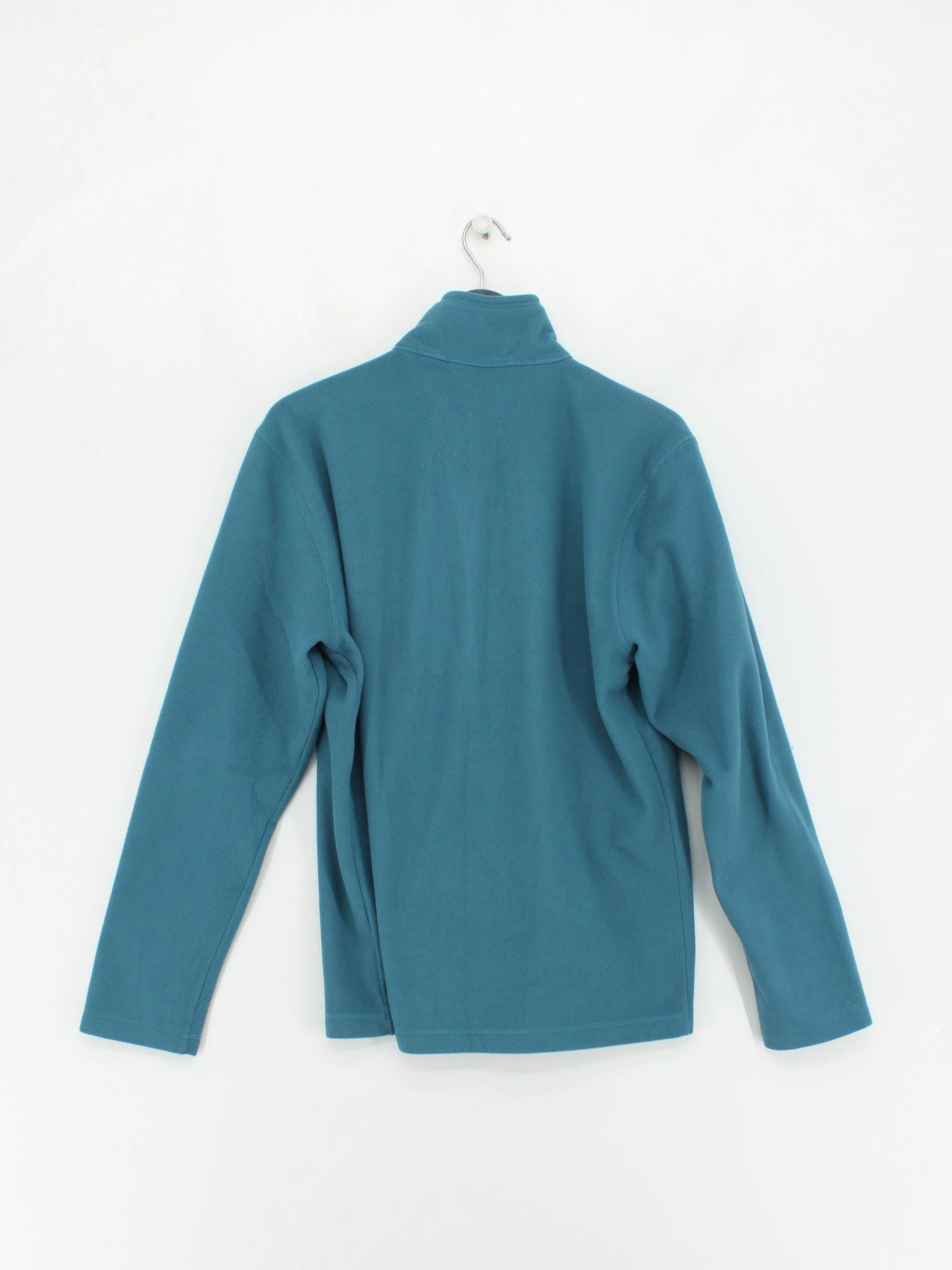The North Face Men's Jumper M Blue 100% Polyester Mock Neck Pullover - Image 2