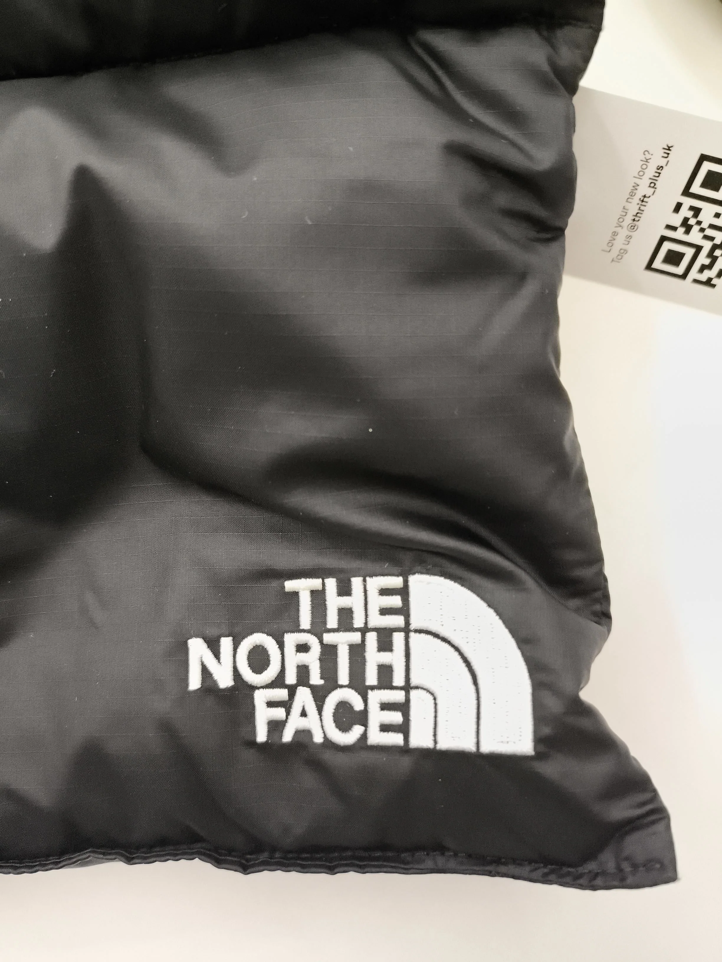 The North Face Men's Scarf Black Nylon with Polyester Scarf - Image 4