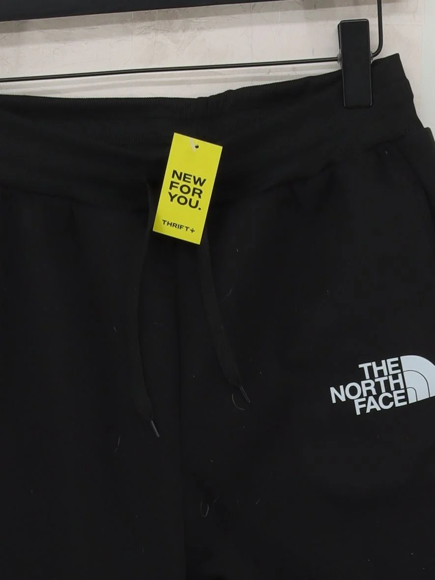The North Face Men's Sports Bottoms L Black 100% Polyester Tapered Sweatpants - Image 3