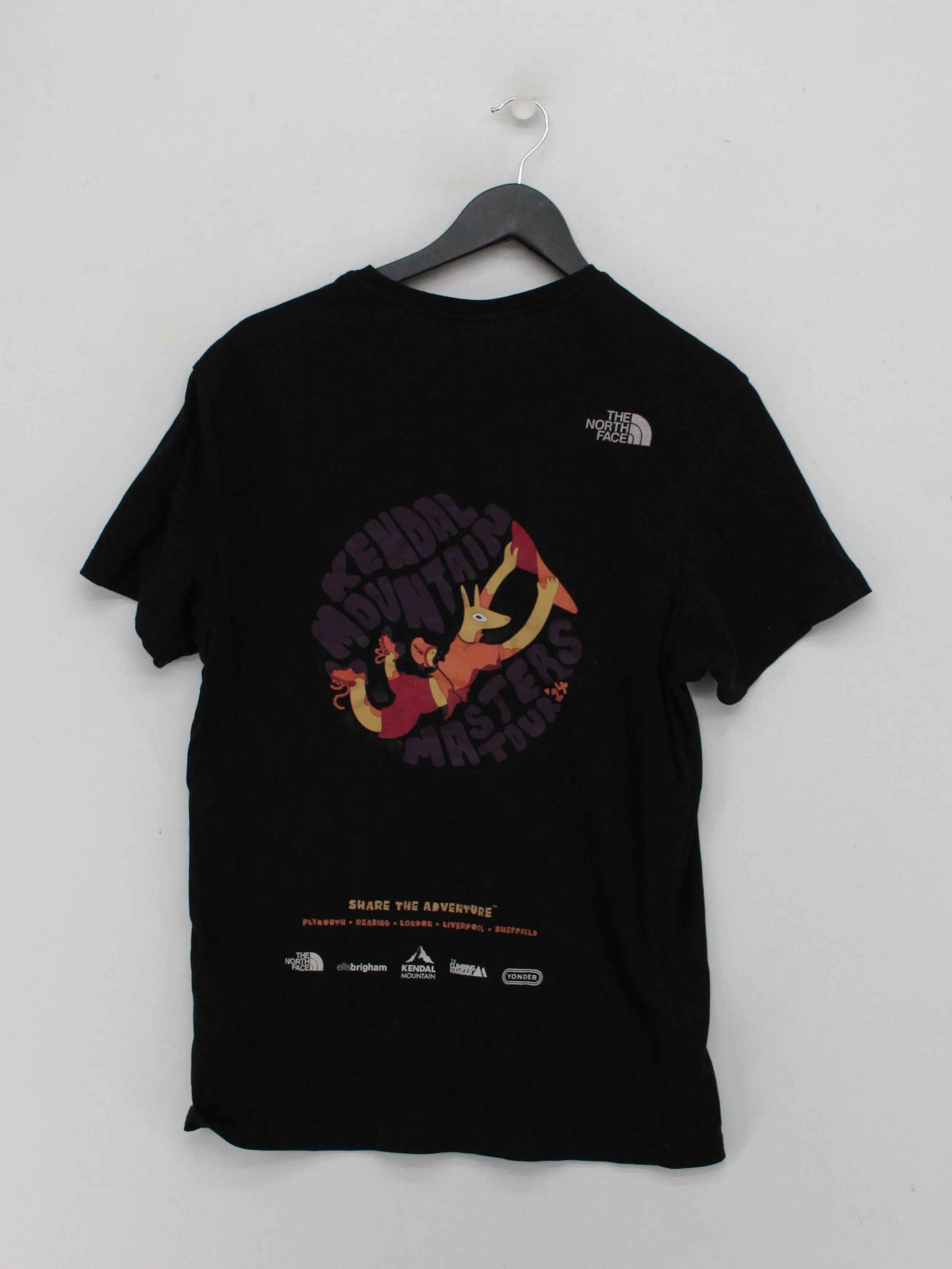 The North Face Men's T-Shirt M Black Graphic 100% Cotton Basic - Image 2