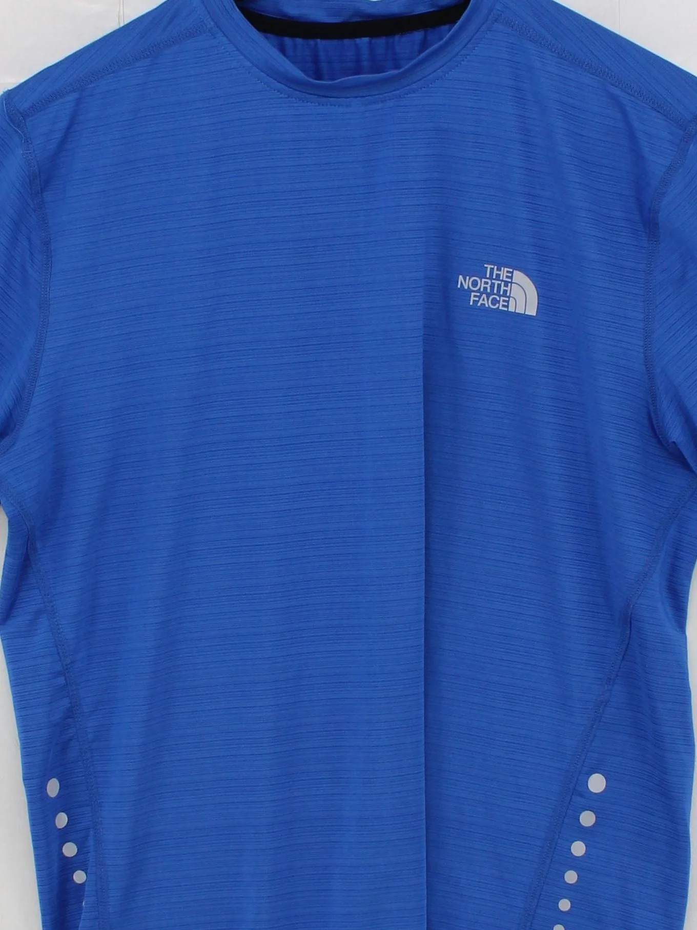 The North Face Men's T-Shirt M Blue 100% Polyester Crew Neck Basic - Image 3