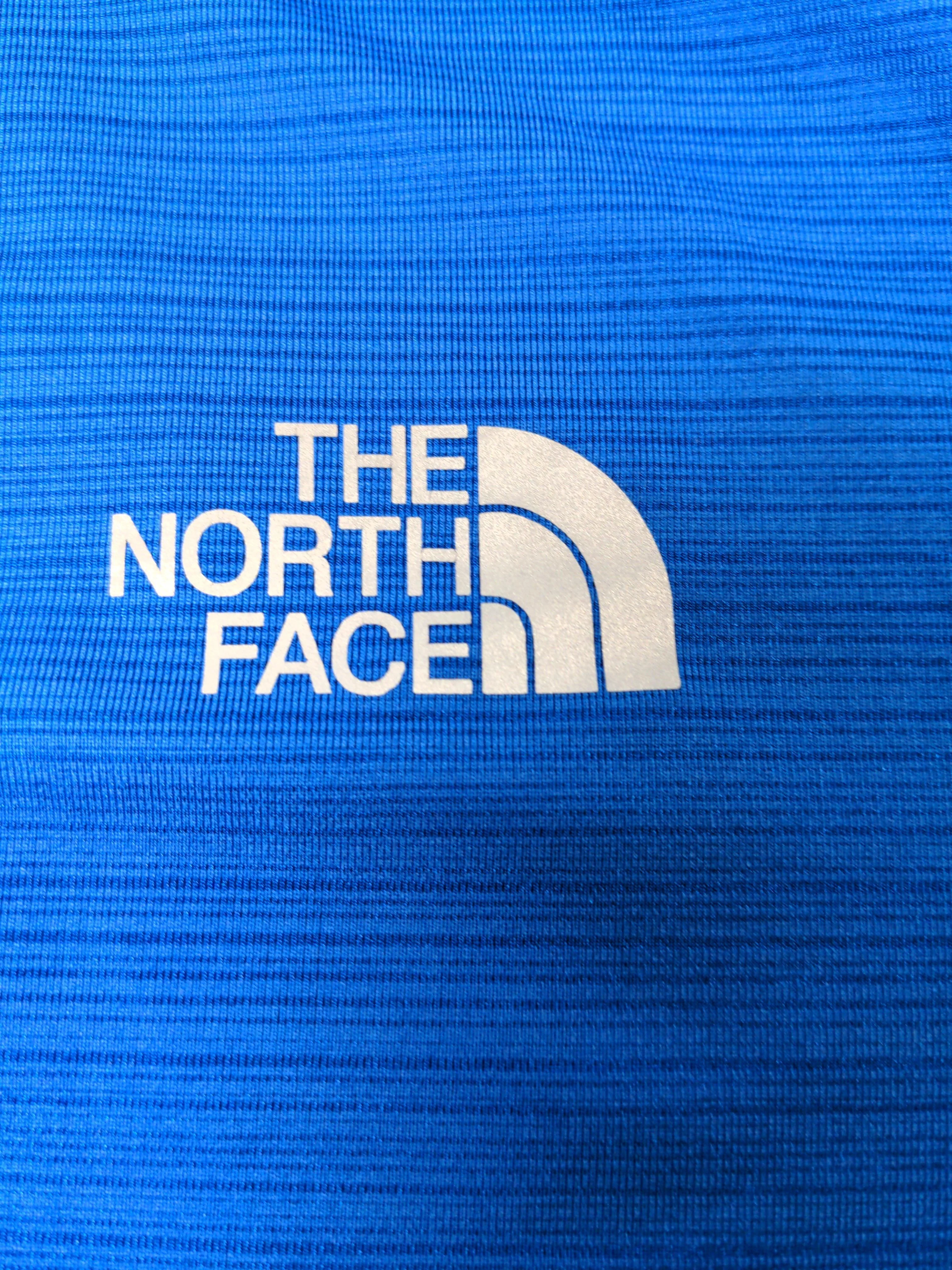 The North Face Men's T-Shirt M Blue 100% Polyester Crew Neck Basic - Image 5