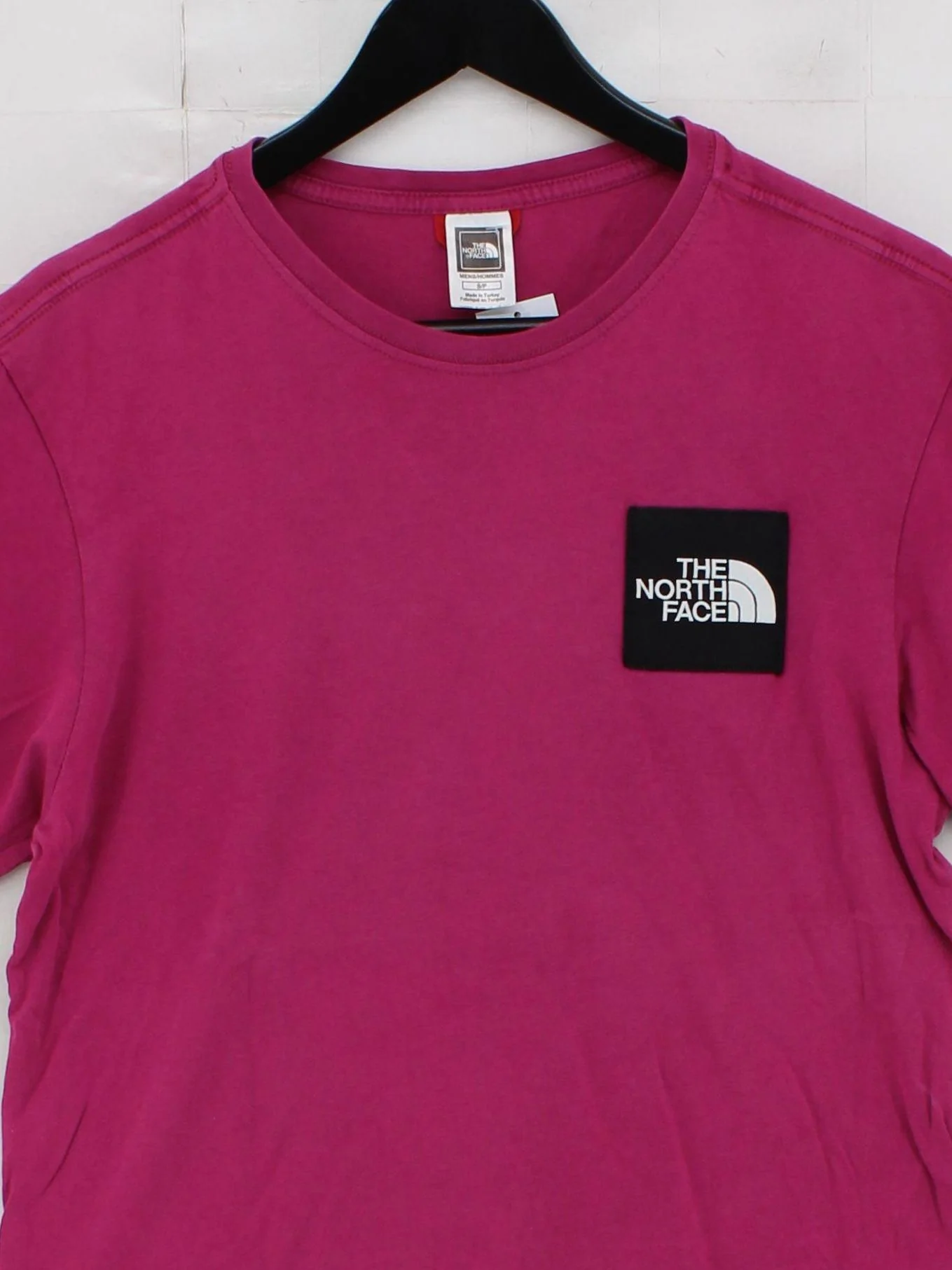 The North Face Men's T-Shirt M Pink Graphic 100% Cotton Basic - Image 3