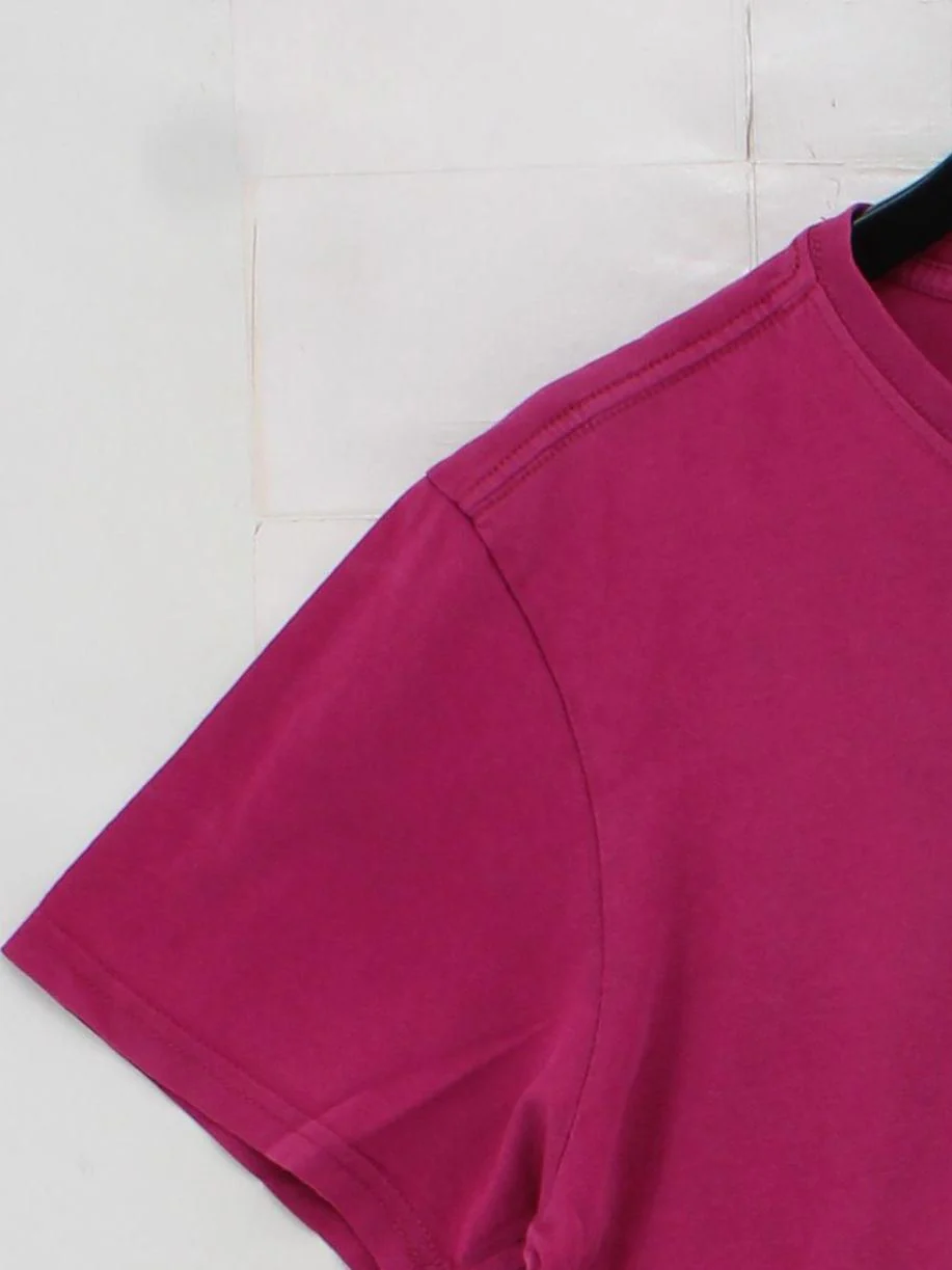 The North Face Men's T-Shirt M Pink Graphic 100% Cotton Basic - Image 4