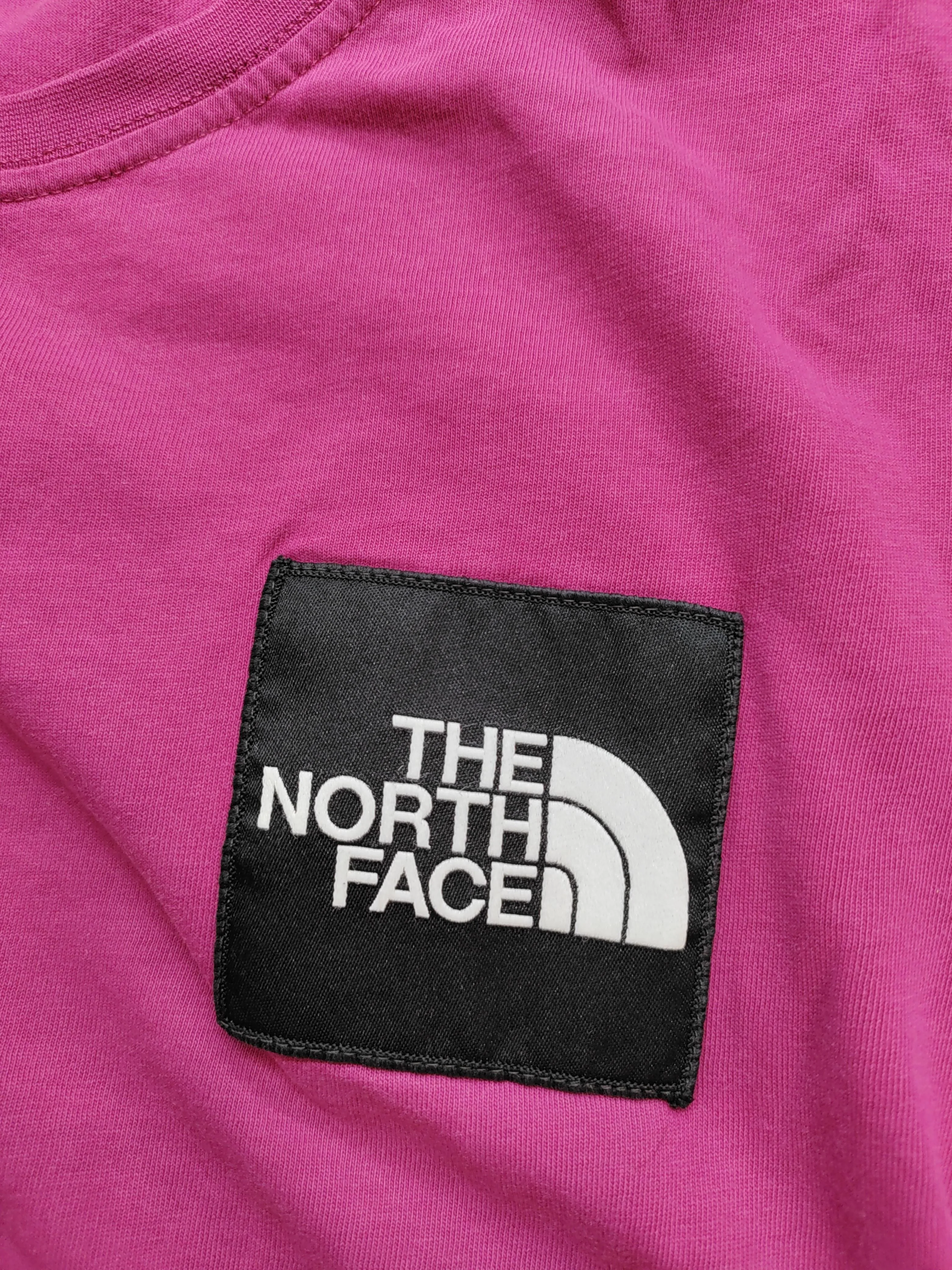 The North Face Men's T-Shirt M Pink Graphic 100% Cotton Basic - Image 6