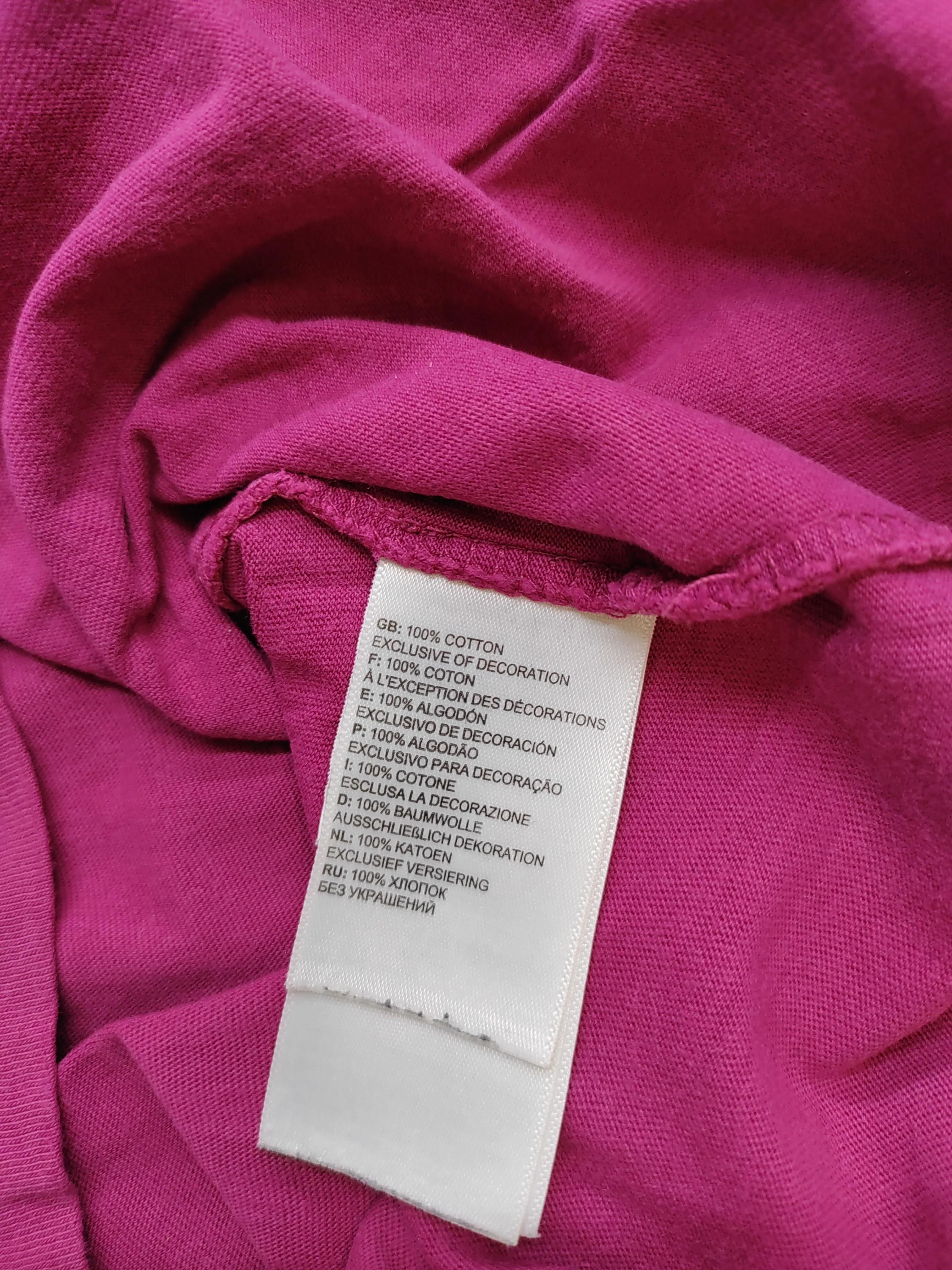 The North Face Men's T-Shirt M Pink Graphic 100% Cotton Basic - Image 7
