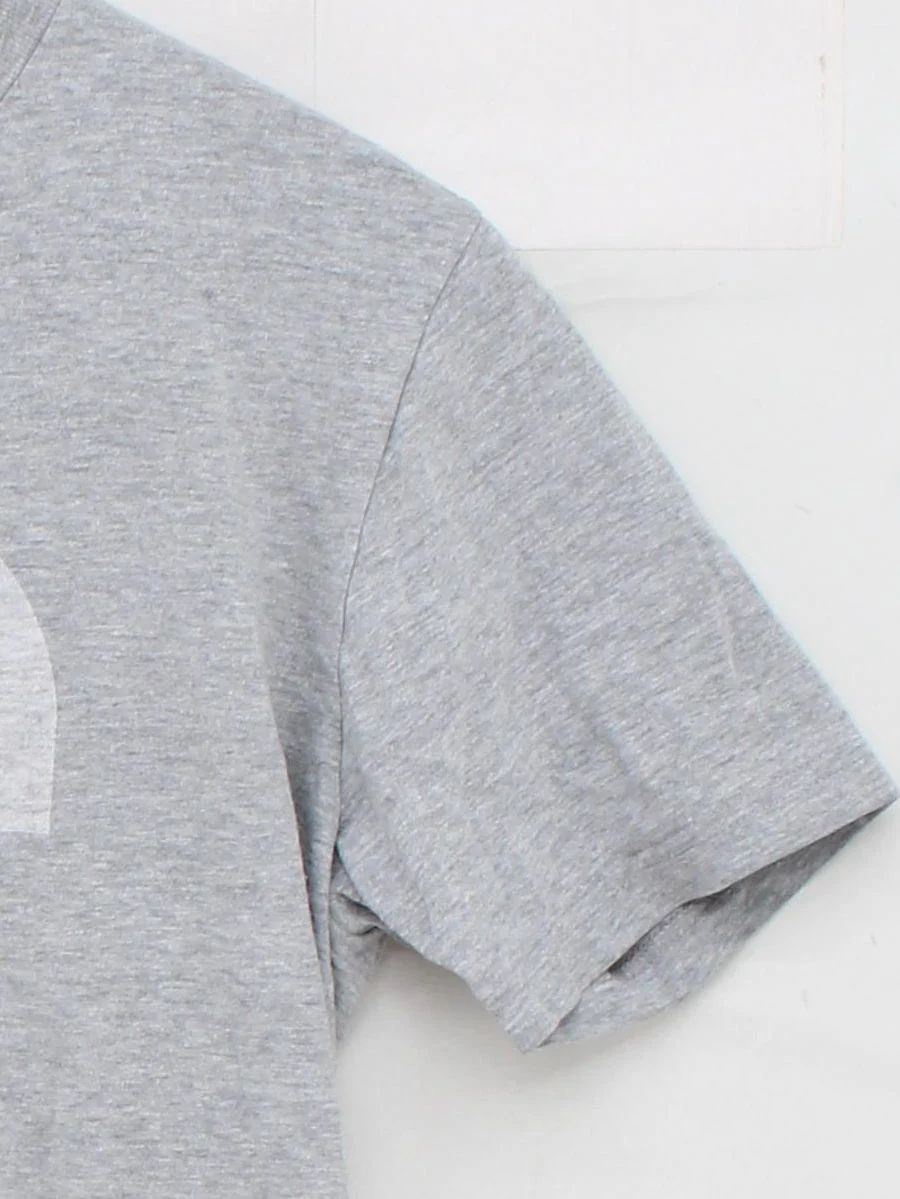 The North Face Men's T-Shirt S Grey Graphic 100% Cotton Basic - Image 4
