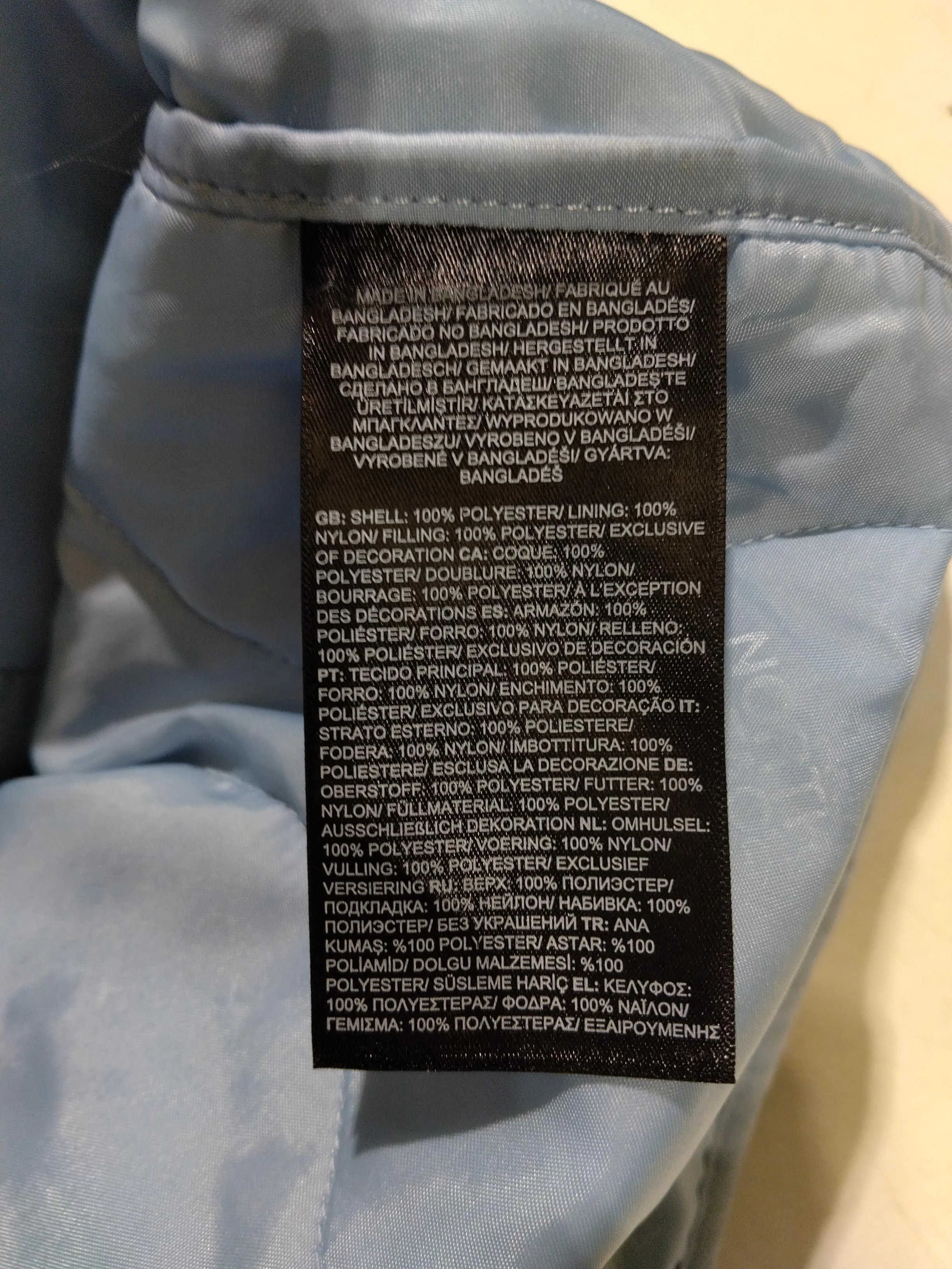 The North Face Overcoat jacket blue - Image 6