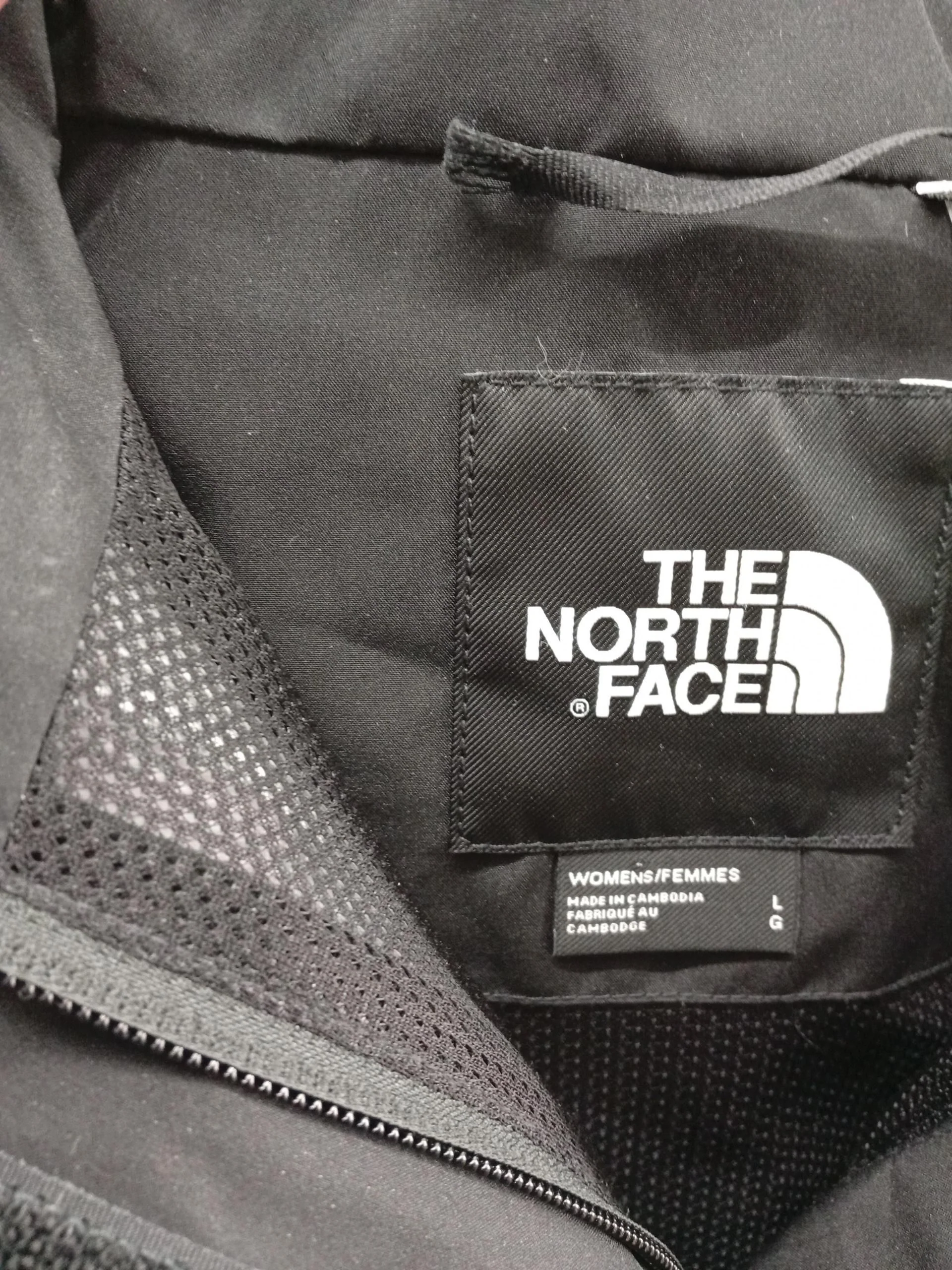 The North Face Windbreaker jacket black - Image 8
