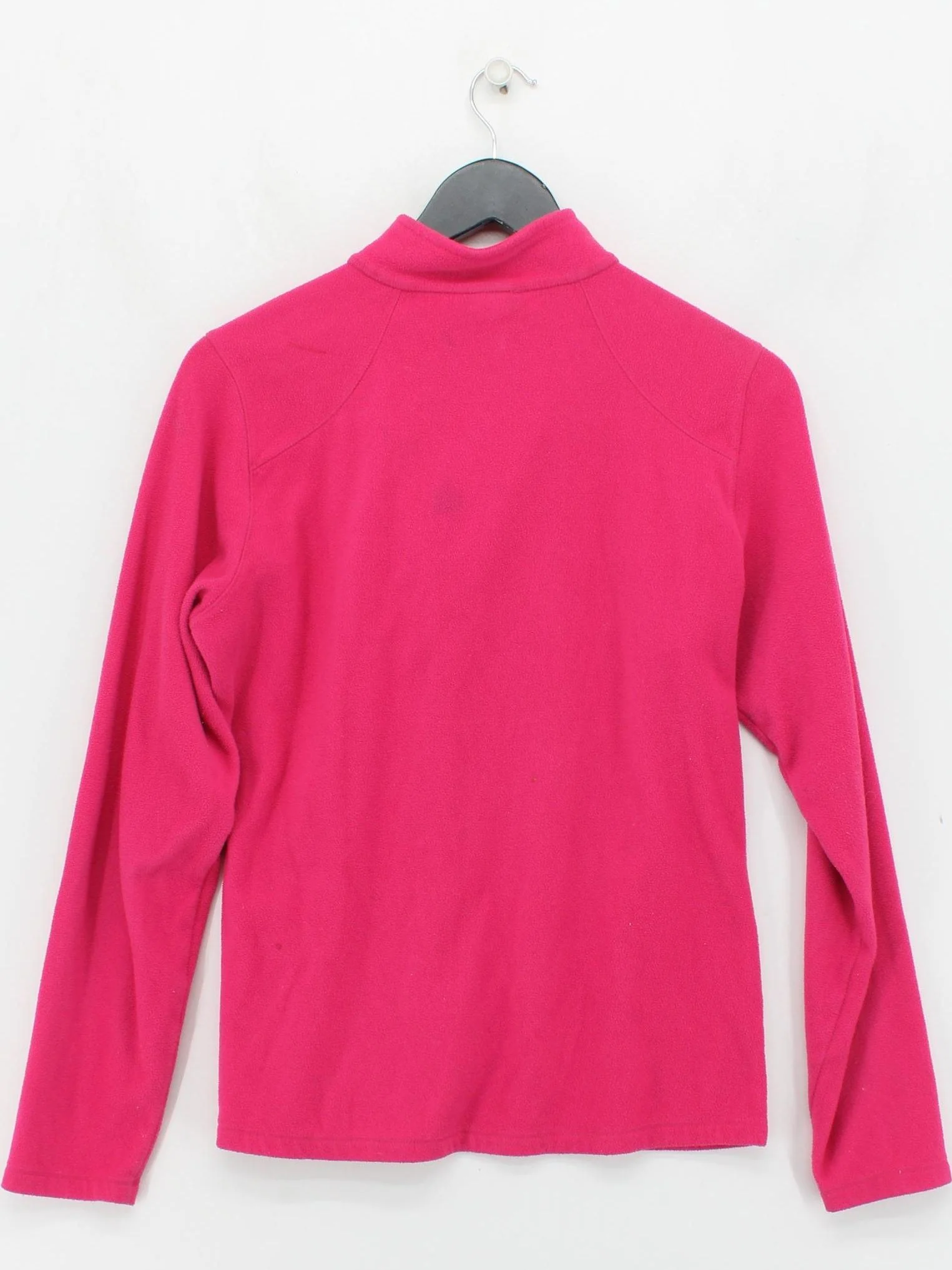 The North Face Women's Hoodie L Pink 100% Polyester Pullover - Image 2