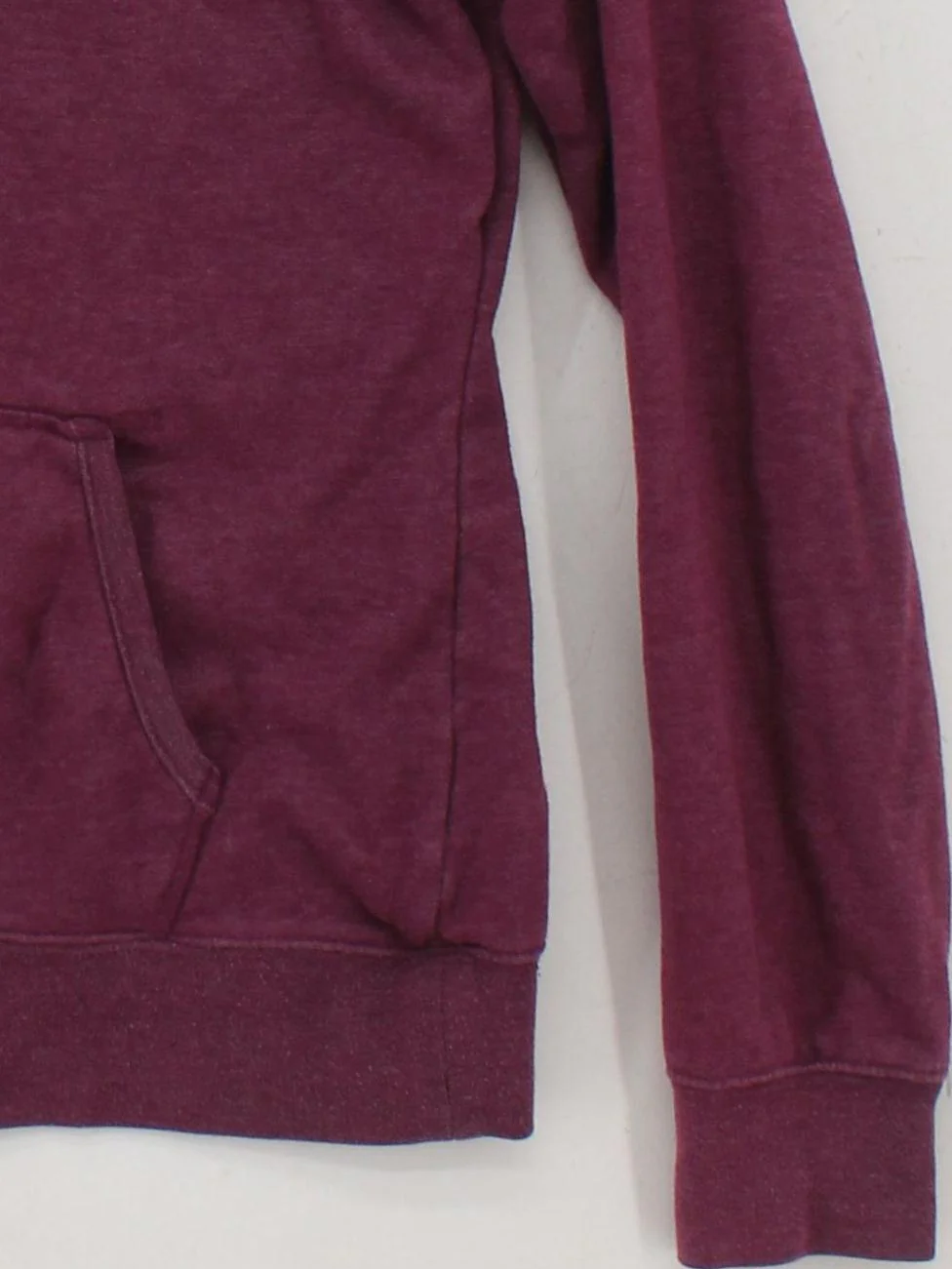 The North Face Women's Hoodie L Purple Graphic Cotton with Polyester Pullover - Image 4