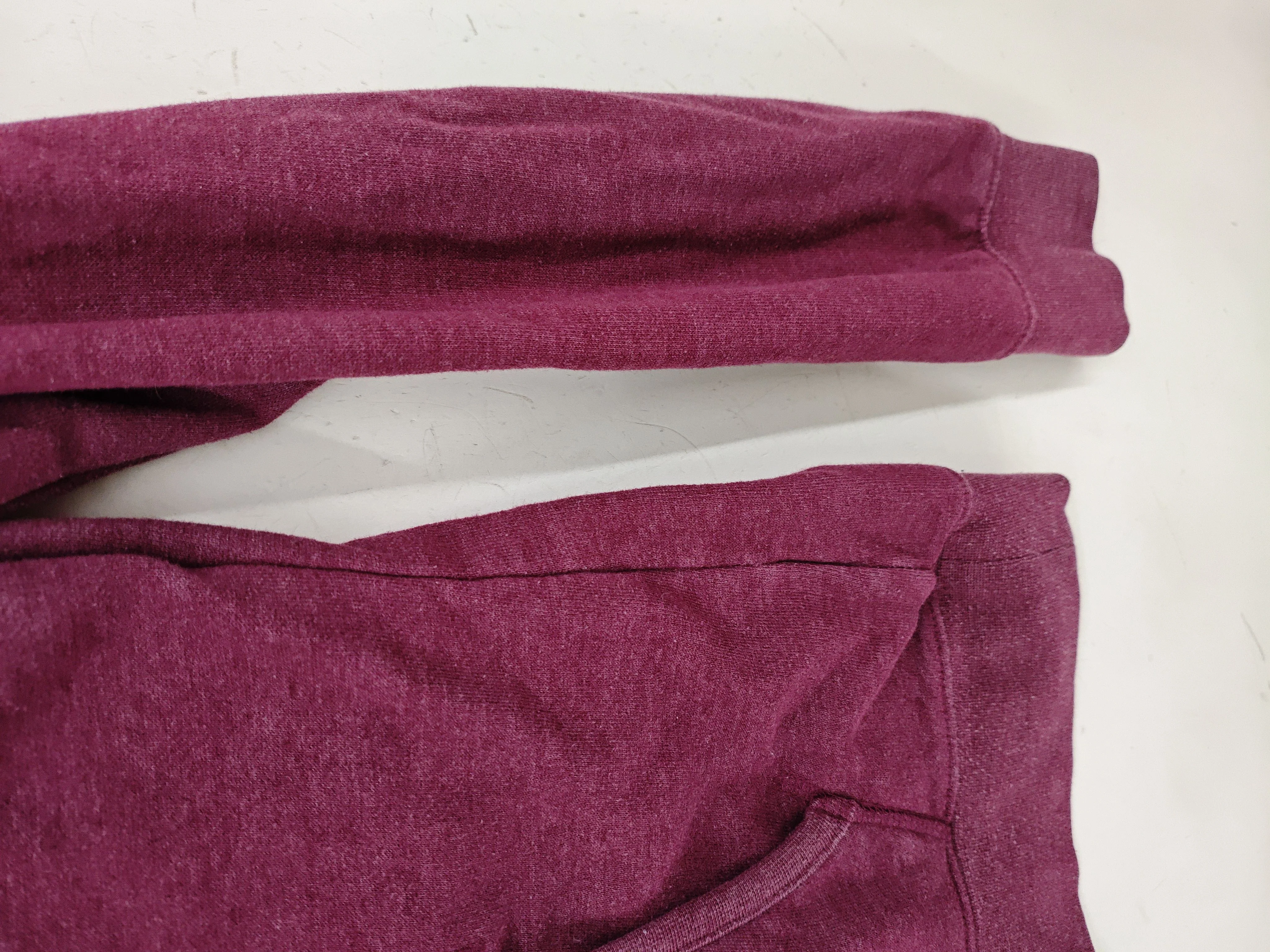 The North Face Women's Hoodie L Purple Graphic Cotton with Polyester Pullover - Image 5