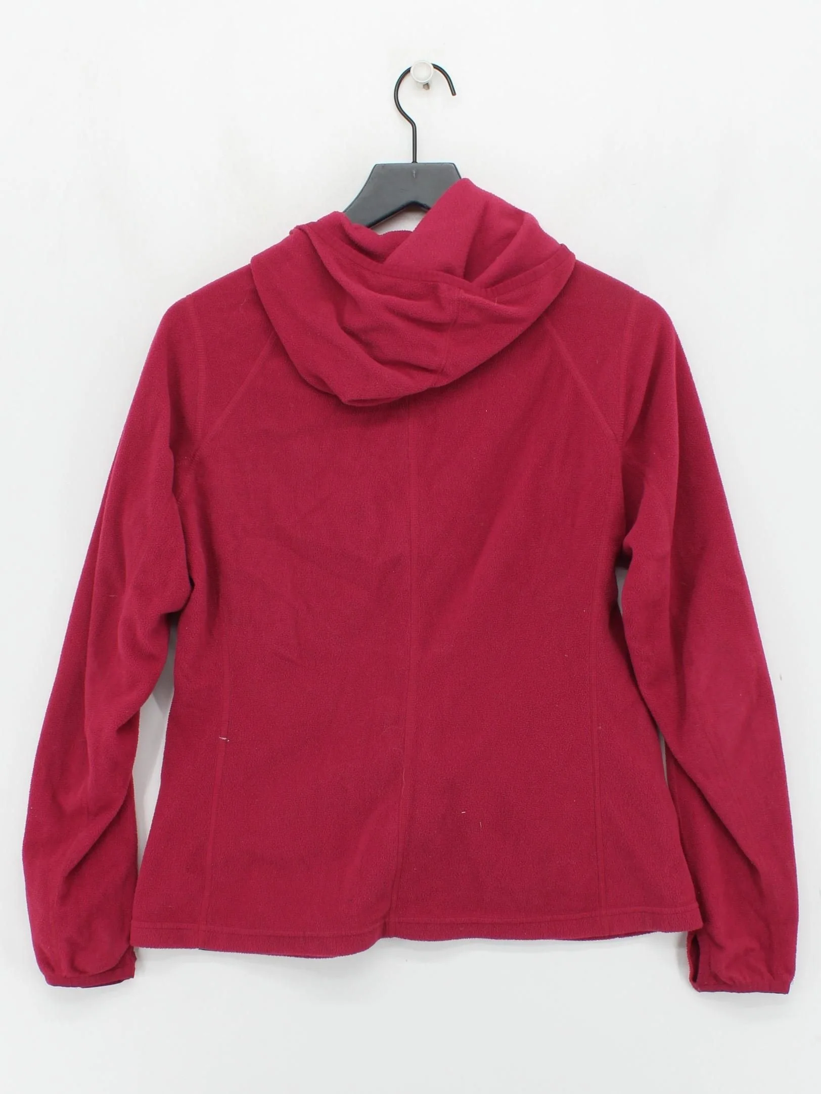 The North Face Women's Hoodie L Red 100% Polyester Pullover - Image 2