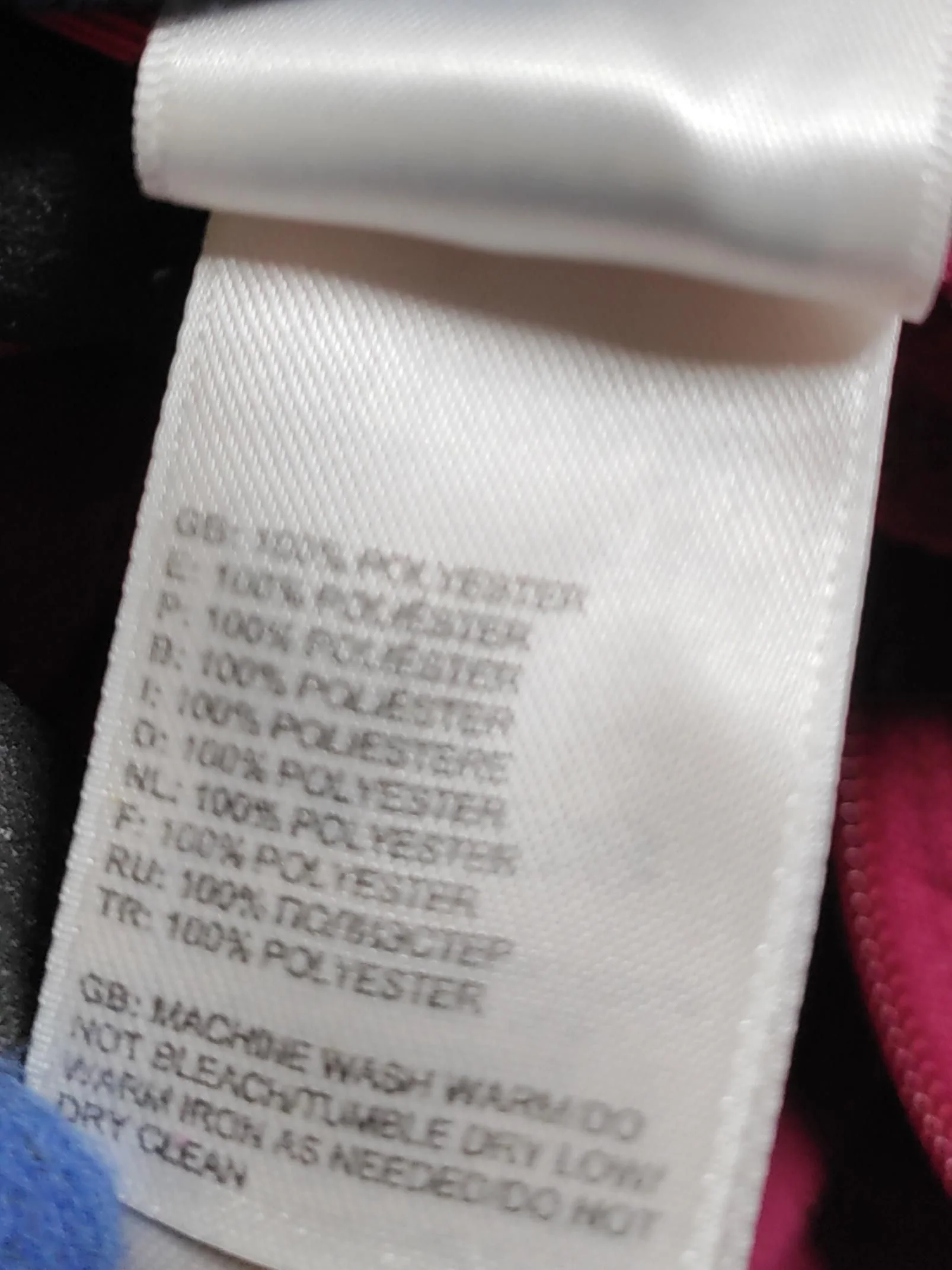 The North Face Women's Hoodie L Red 100% Polyester Pullover - Image 6