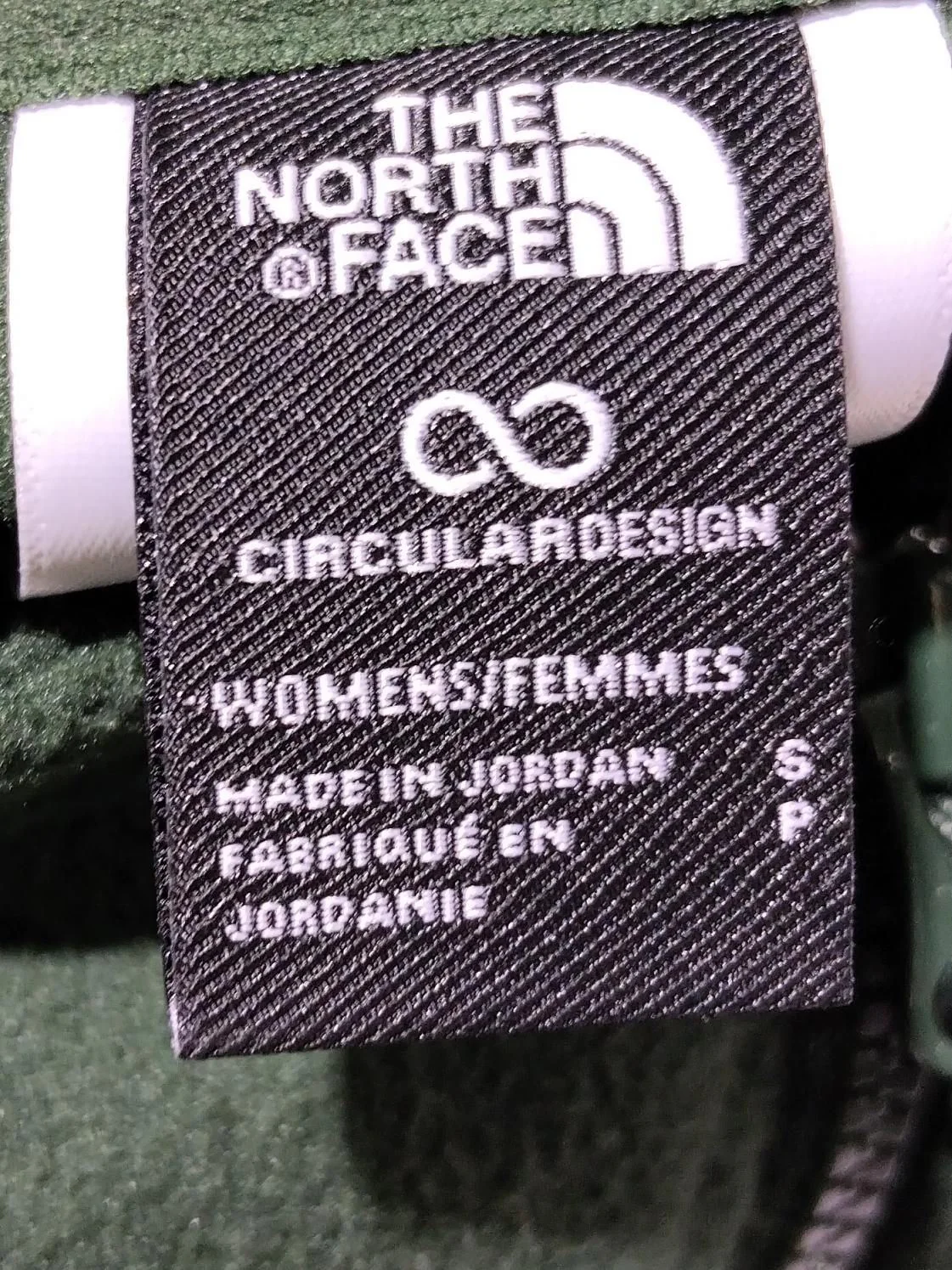 The North Face Women's Hoodie S Green 100% Polyester Pullover - Image 5