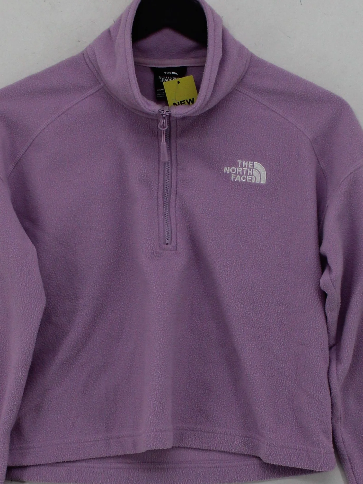 The North Face Women's Hoodie S Purple 100% Polyester Pullover - Image 3