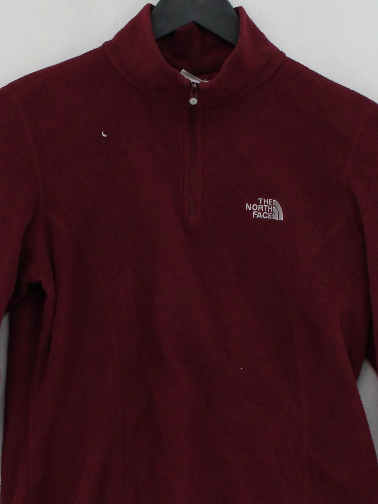 The North Face Women's Hoodie S Red 100% Polyester Pullover - Image 3
