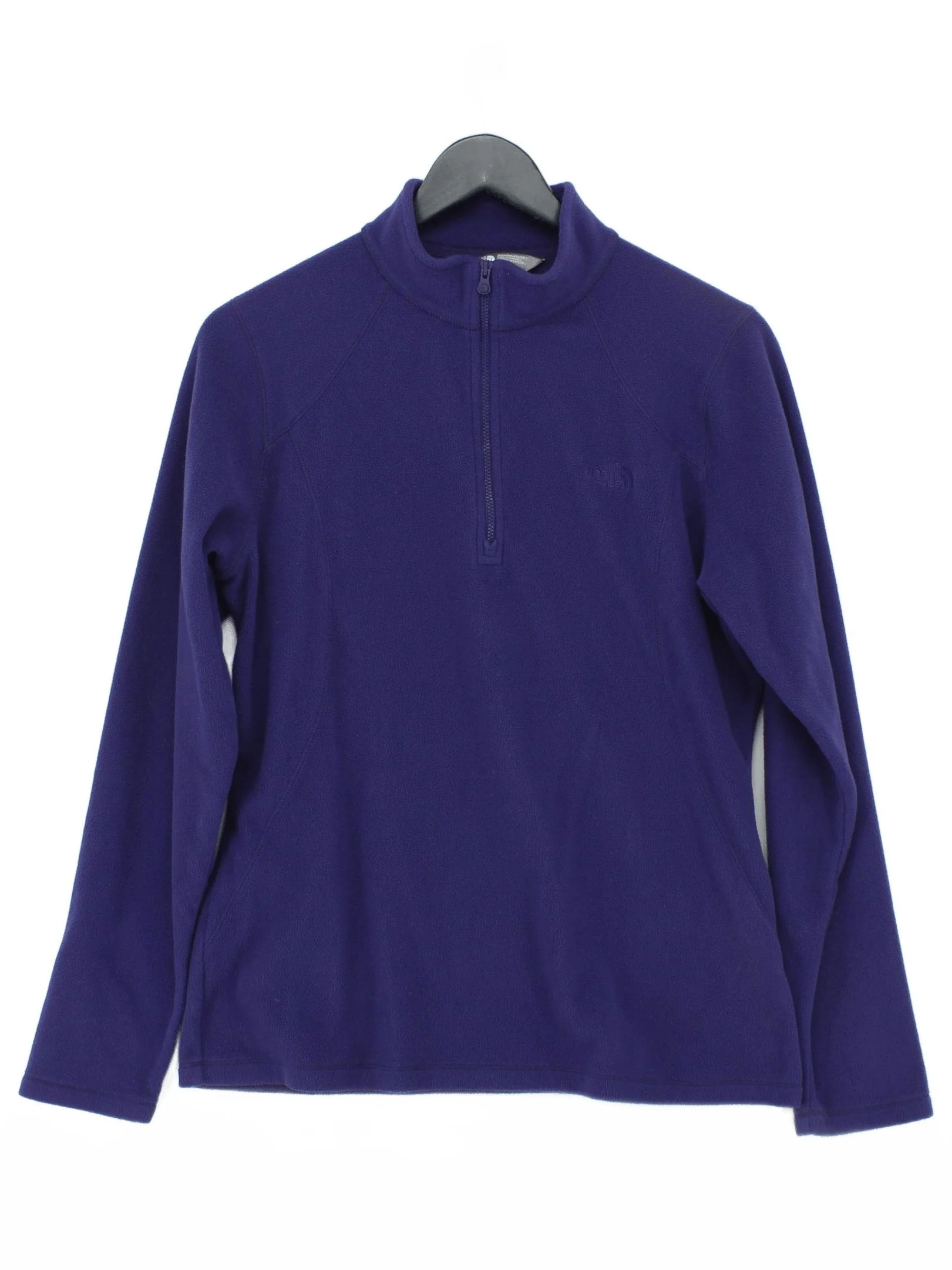 The North Face Women's Jumper L Purple 100% Polyester High Neck Pullover