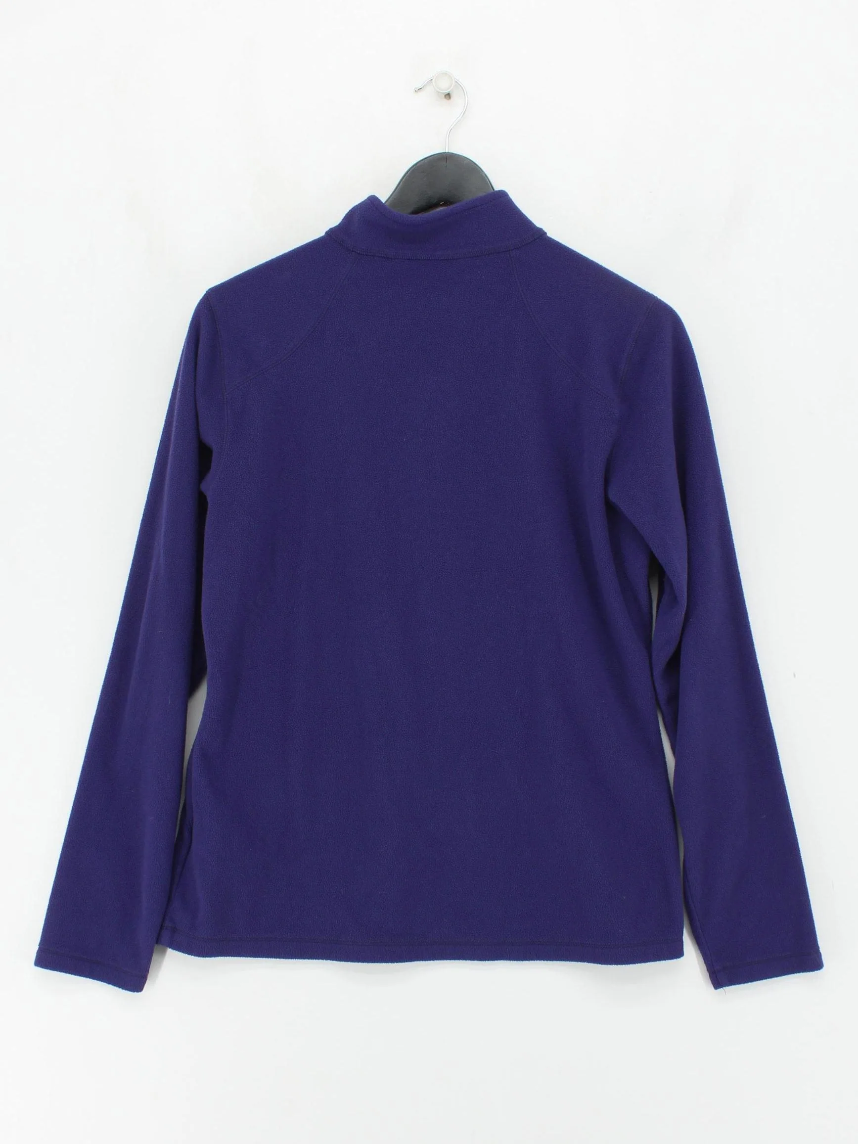 The North Face Women's Jumper L Purple 100% Polyester High Neck Pullover - Image 2