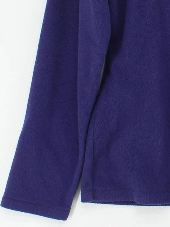 The North Face Women's Jumper L Purple 100% Polyester High Neck Pullover - Image 4