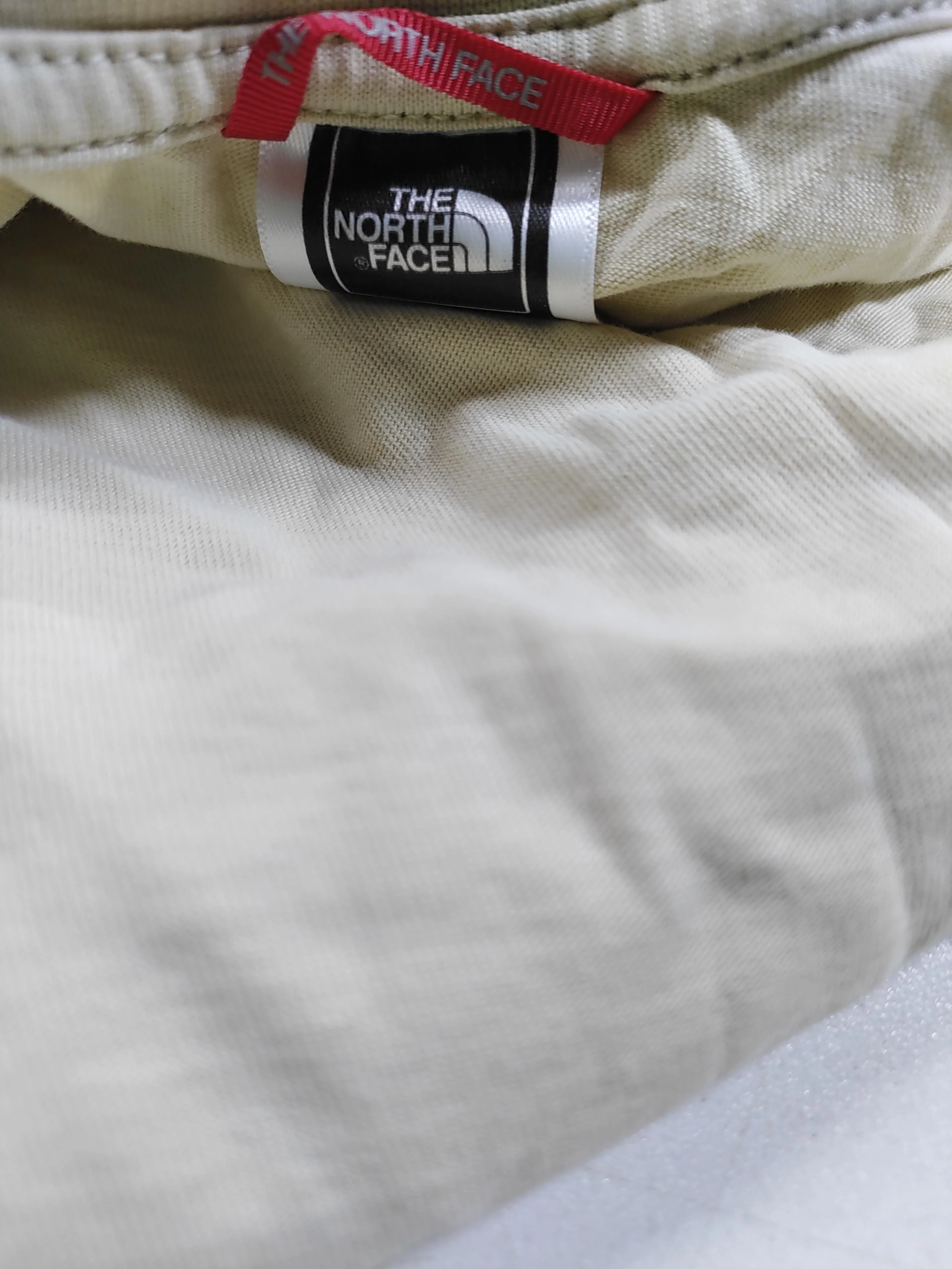The North Face Women's T-Shirt S Cream 100% Cotton Short Sleeve Round Neck Basic - Image 5