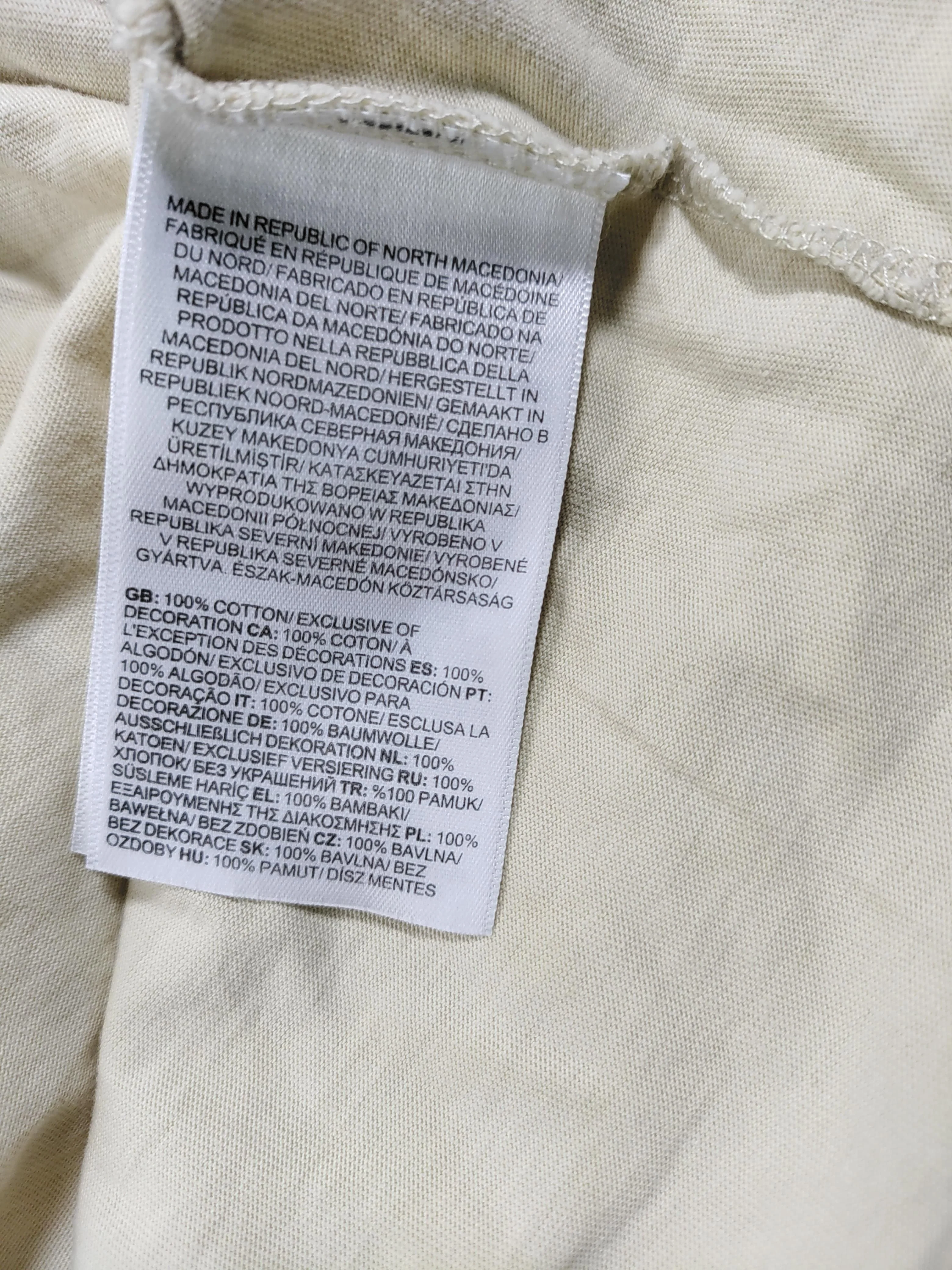 The North Face Women's T-Shirt S Cream 100% Cotton Short Sleeve Round Neck Basic - Image 6