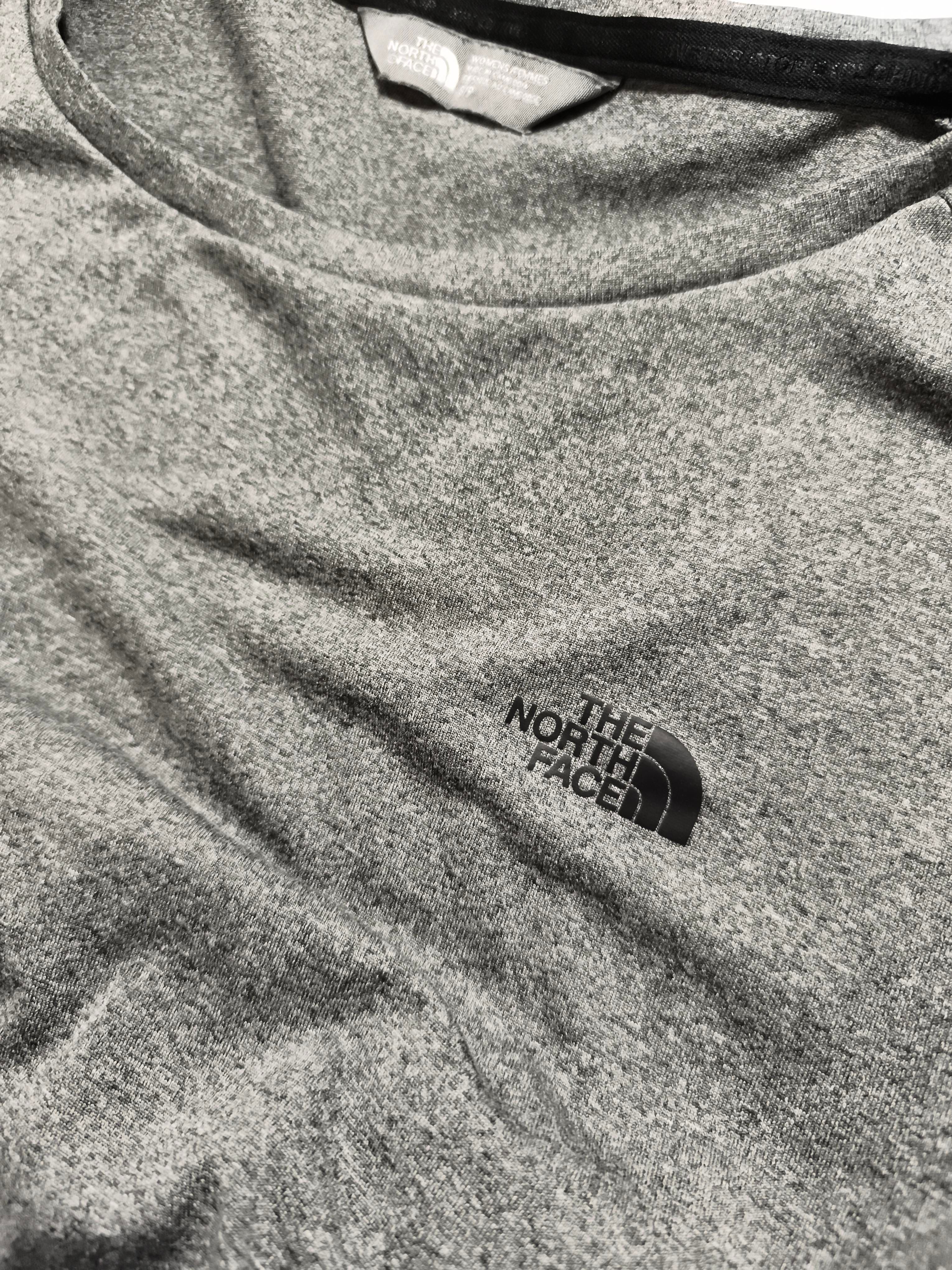 The North Face Women's T-Shirt S Grey 100% Polyester Basic - Image 5