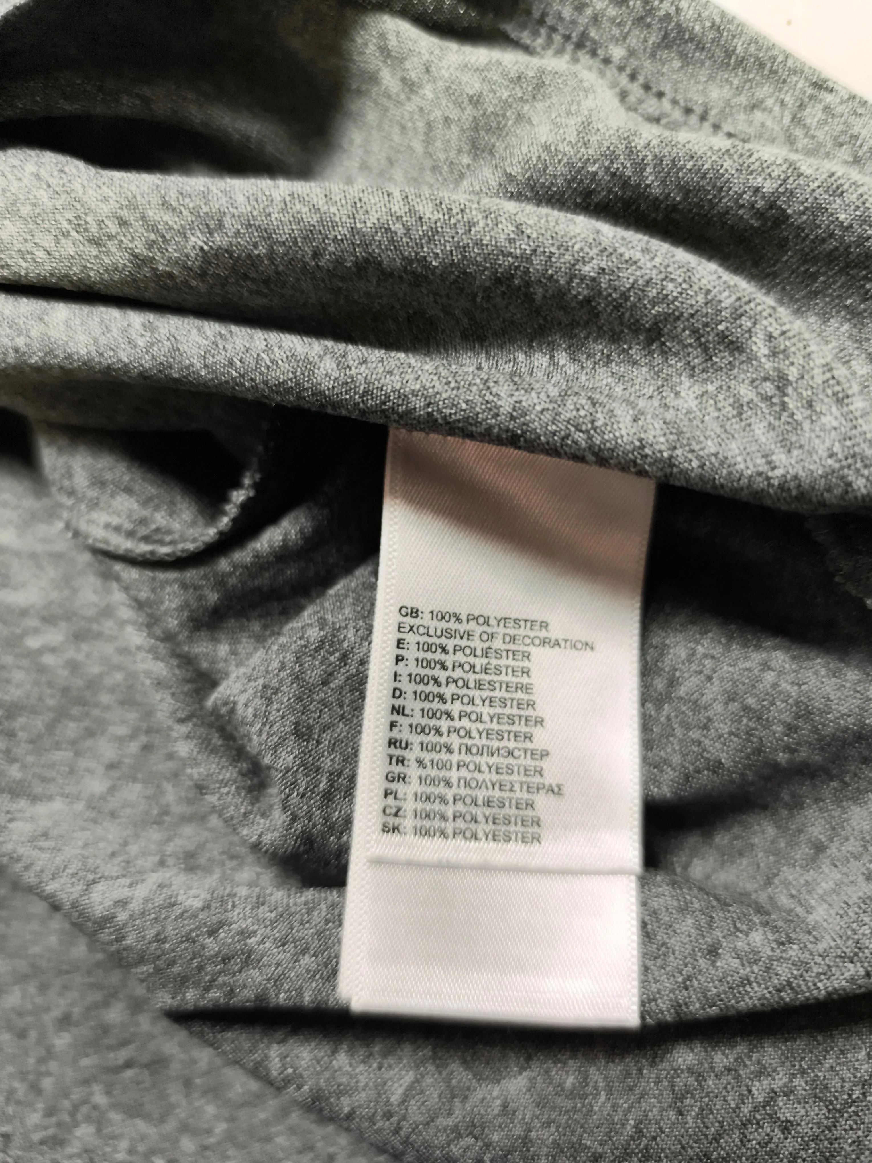 The North Face Women's T-Shirt S Grey 100% Polyester Basic - Image 6