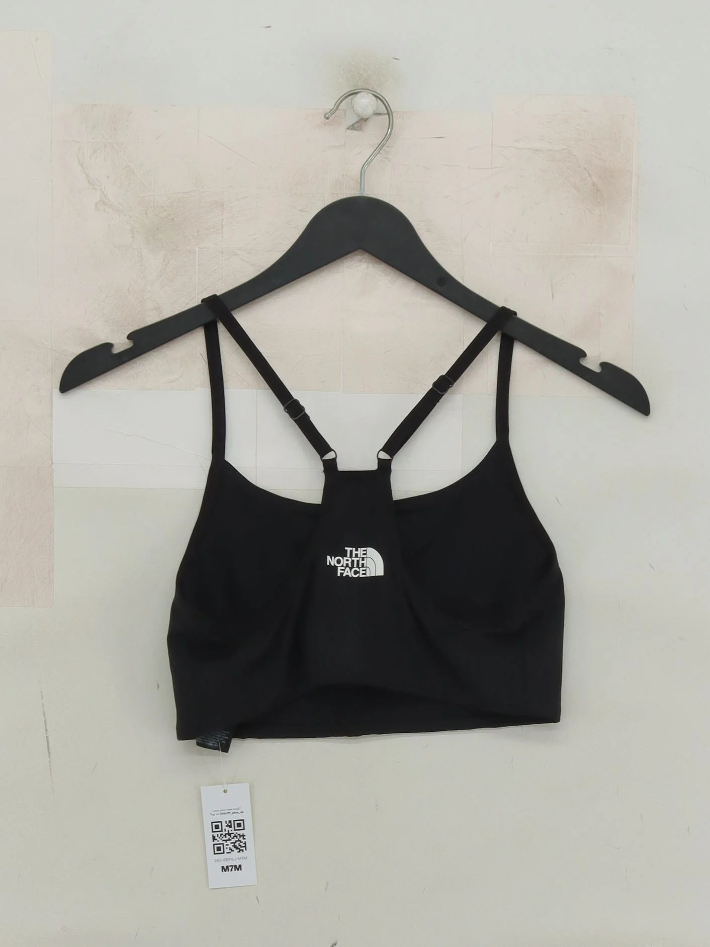 The North Face Women's Top S Black Polyester with Elastane Cropped - Image 2