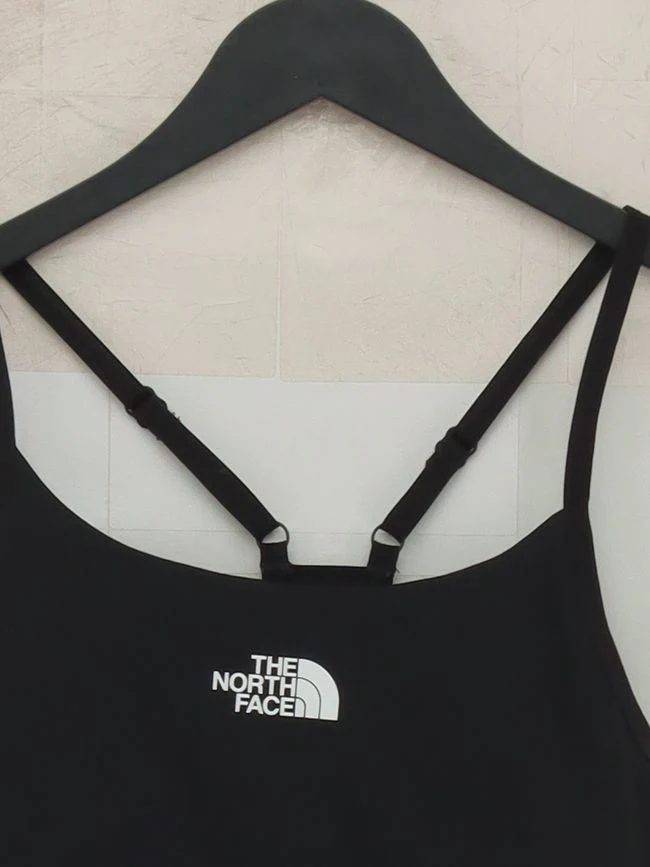 The North Face Women's Top S Black Polyester with Elastane Cropped - Image 3