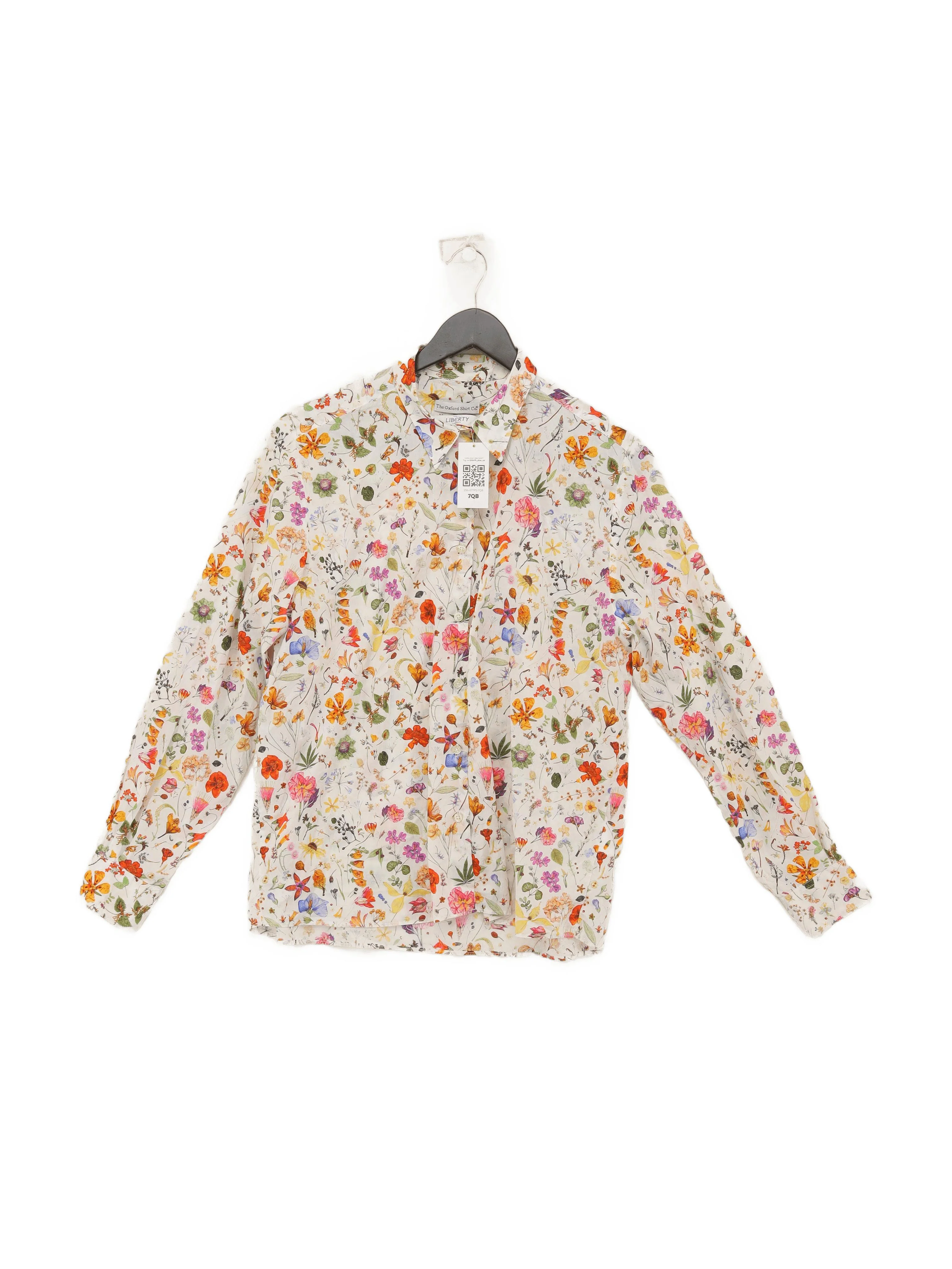 The Oxford Shirt Co Women's Shirt UK 16 Multi 100% Cotton Basic