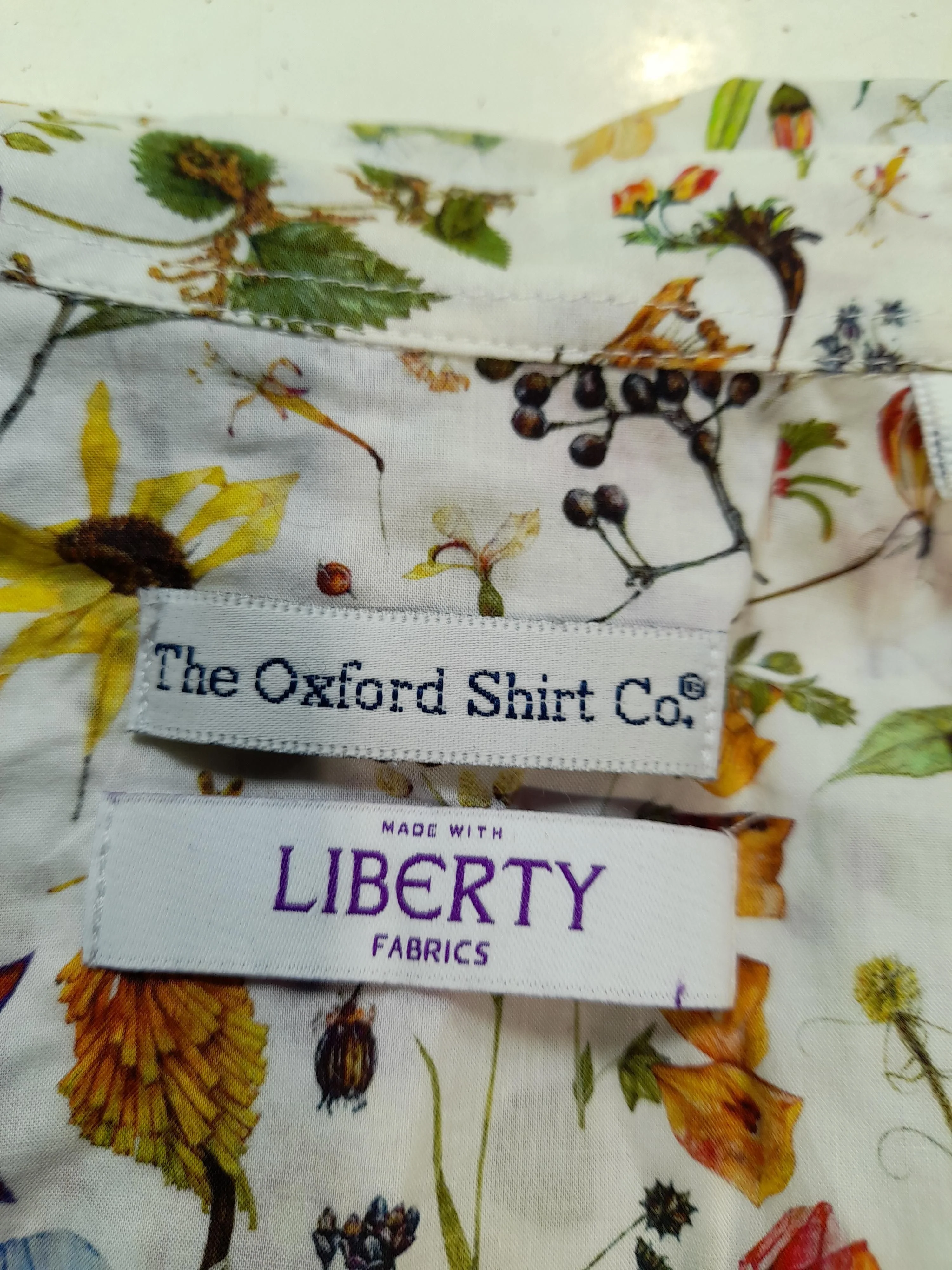 The Oxford Shirt Co Women's Shirt UK 16 Multi 100% Cotton Basic - Image 5