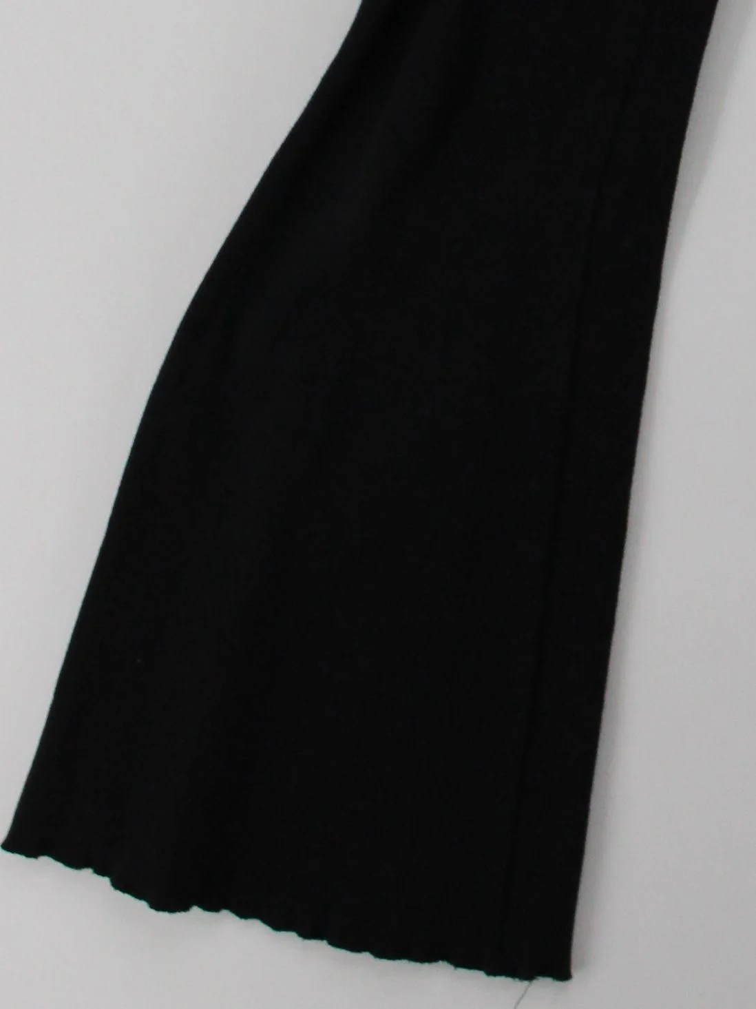 The Ragged Priest Women's Trousers UK 10 Black 100% Cotton Flared Sweatpants - Image 4