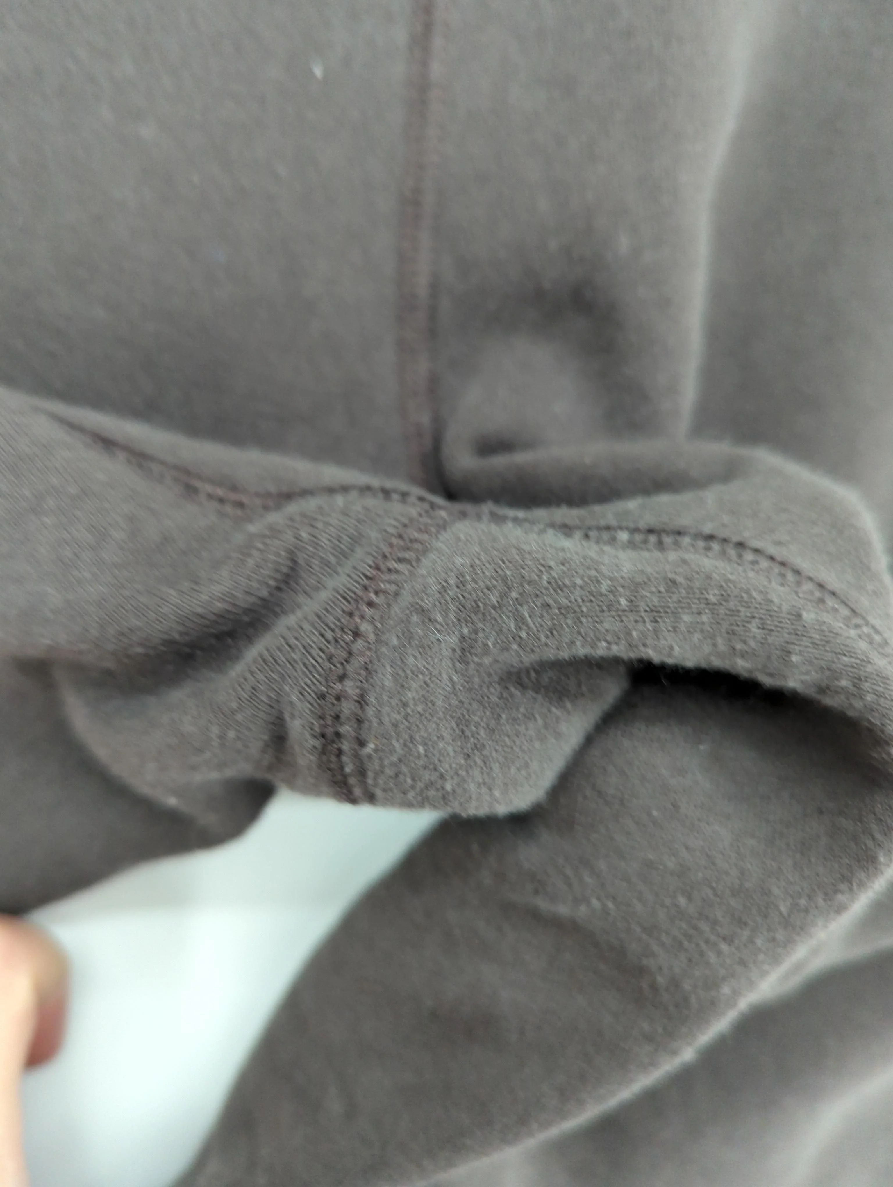 The Row Men's Sports Bottoms XS Brown Cotton with Silk Tapered Sweatpants - Image 7