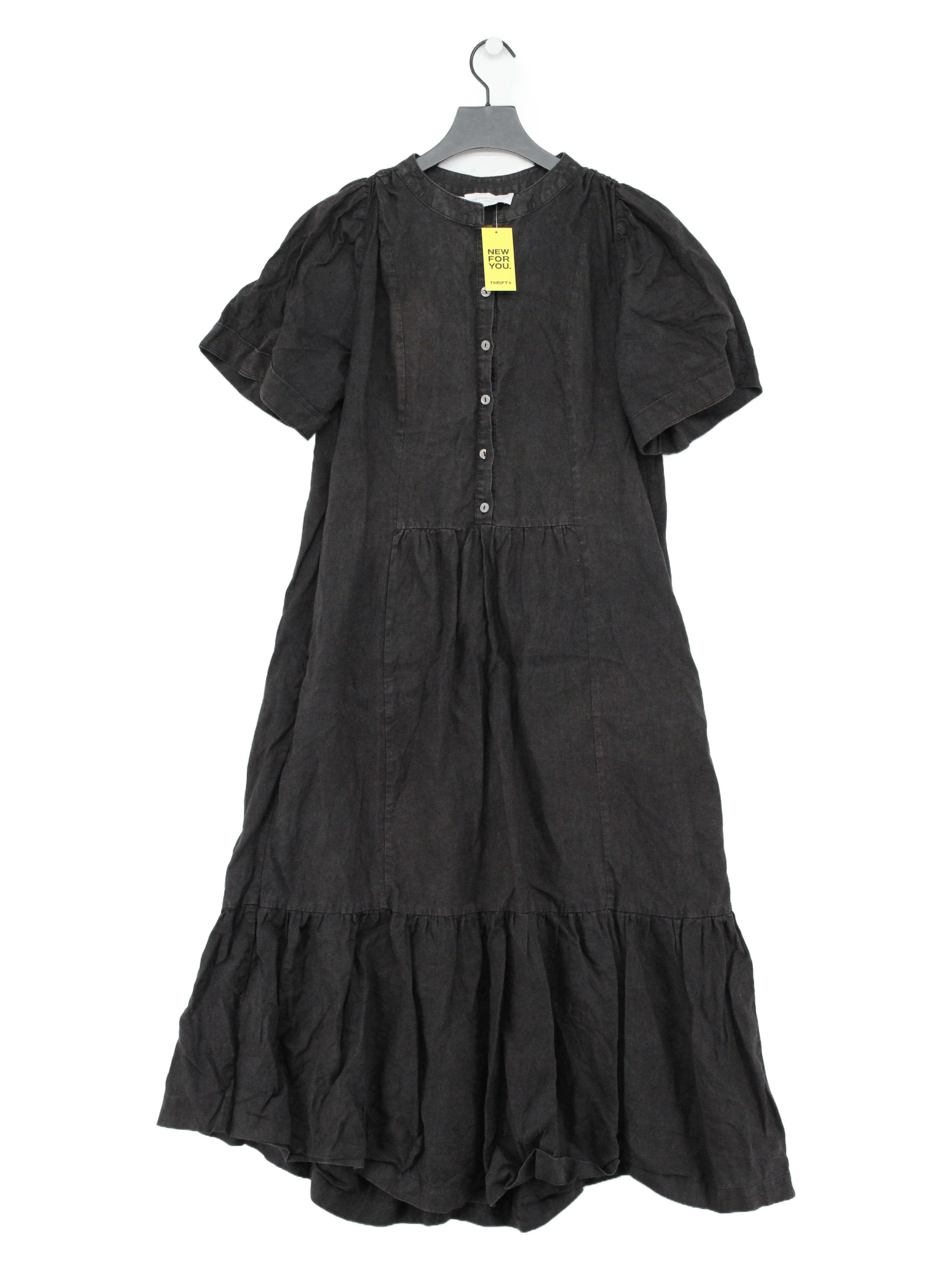 the shirt company Shirt Maxi Dress M in Black