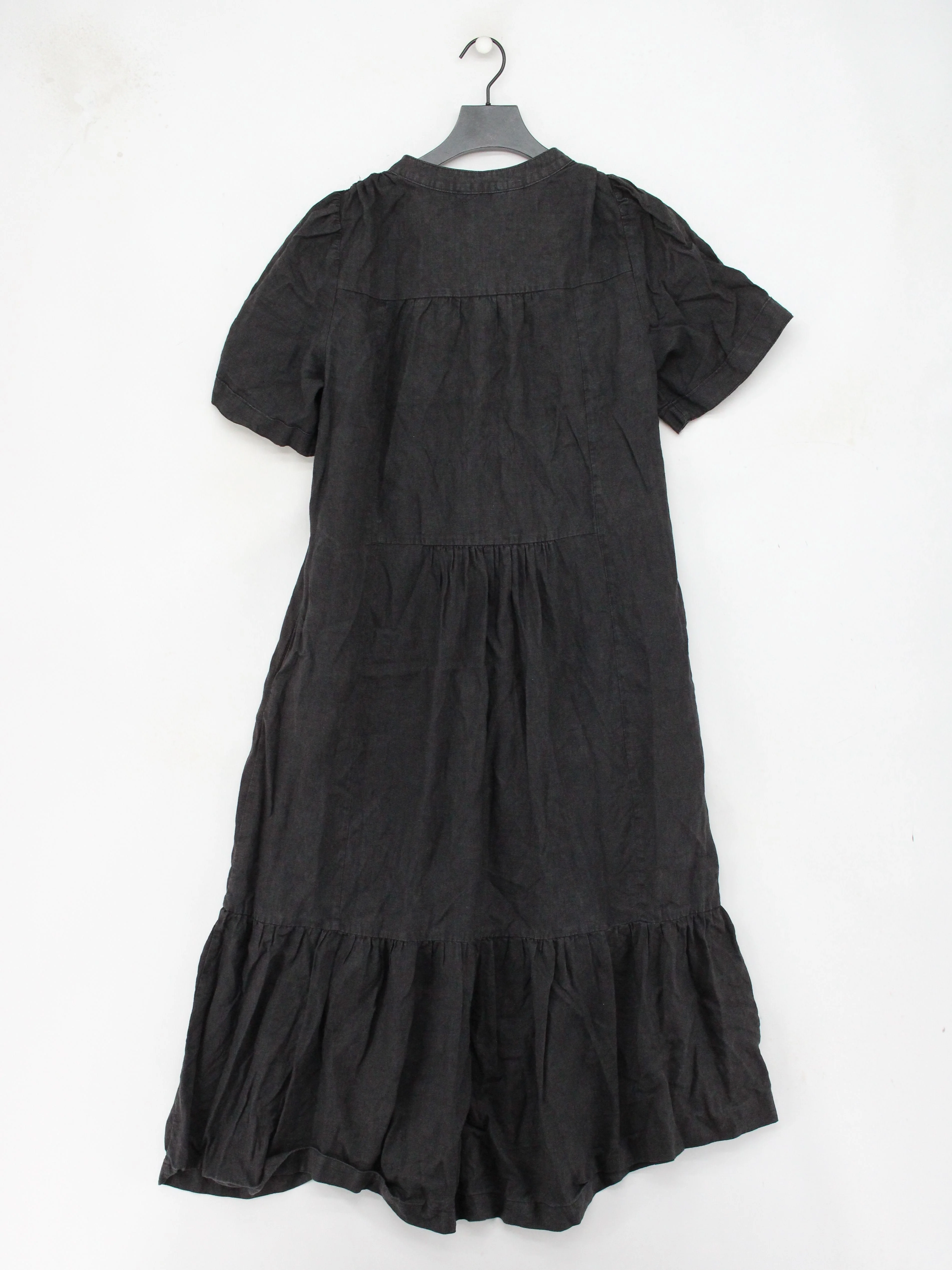 the shirt company Shirt Maxi Dress M in Black - Image 2
